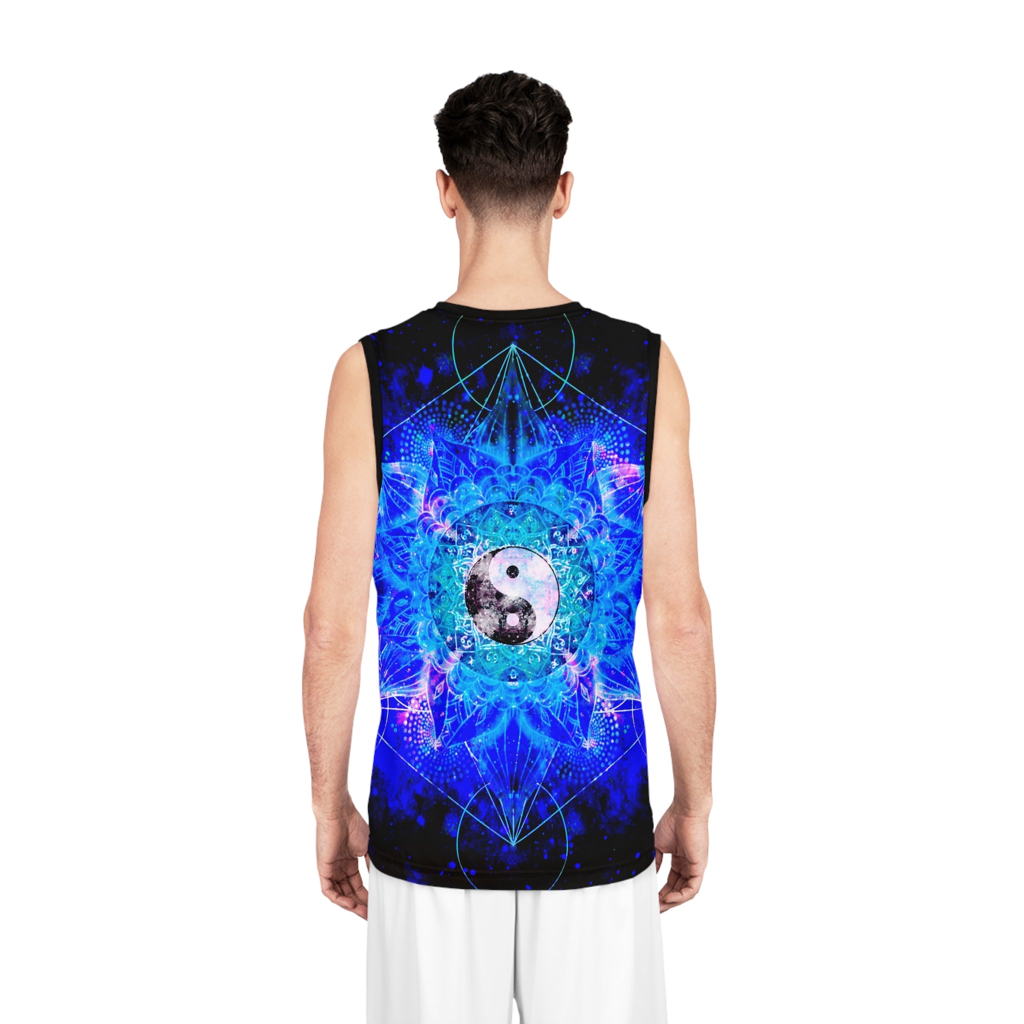 Amen Jin's Memories of Forever Yin Yang Meditations Basketball Jersey