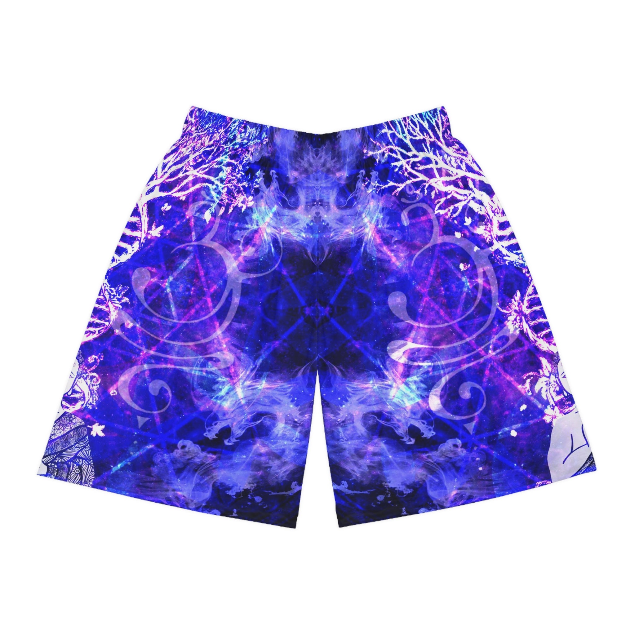 Katerina's Dragon's Eye Buddha Meditations Basketball Shorts