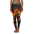 Breathe Again Dreams of Roman Patterns Past High Waisted Yoga Leggings