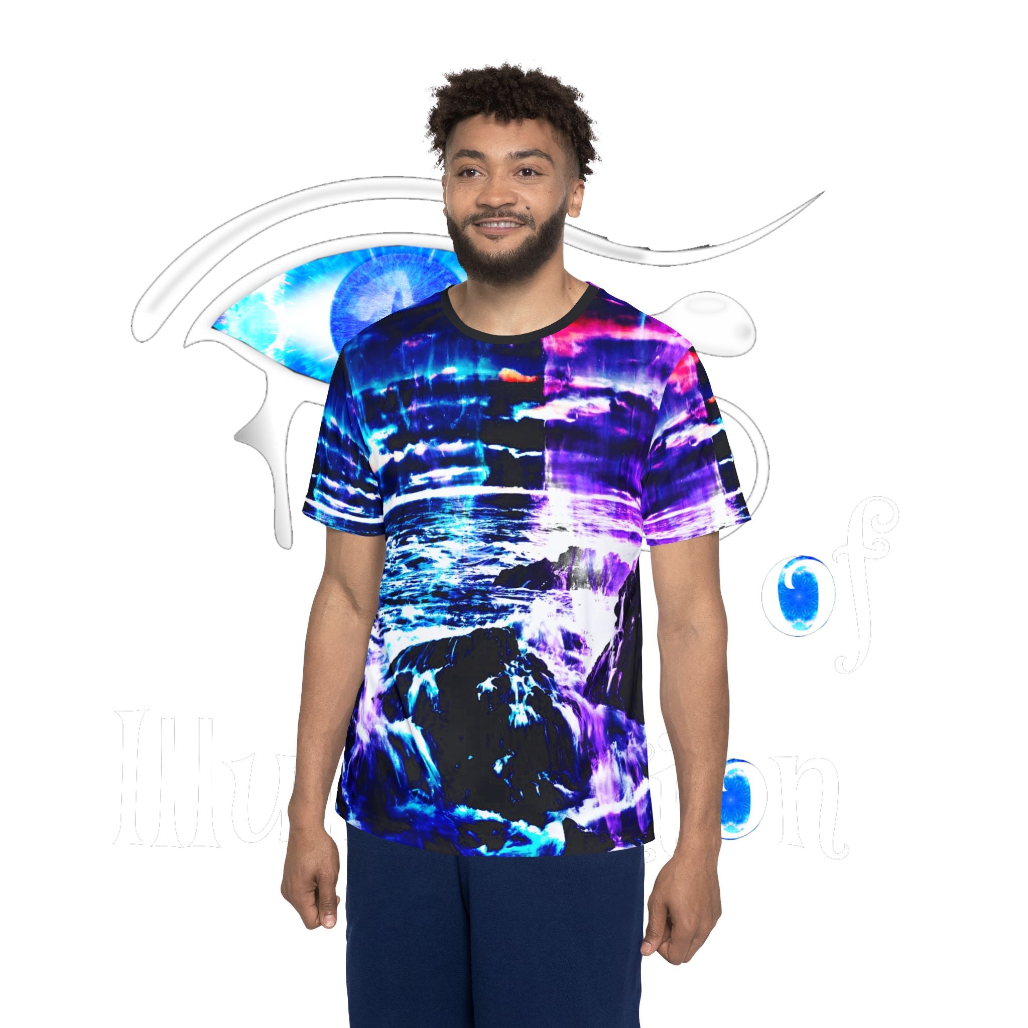 Ad Amoreum Amisi Cosmic Falls Dreams Men's Jersey