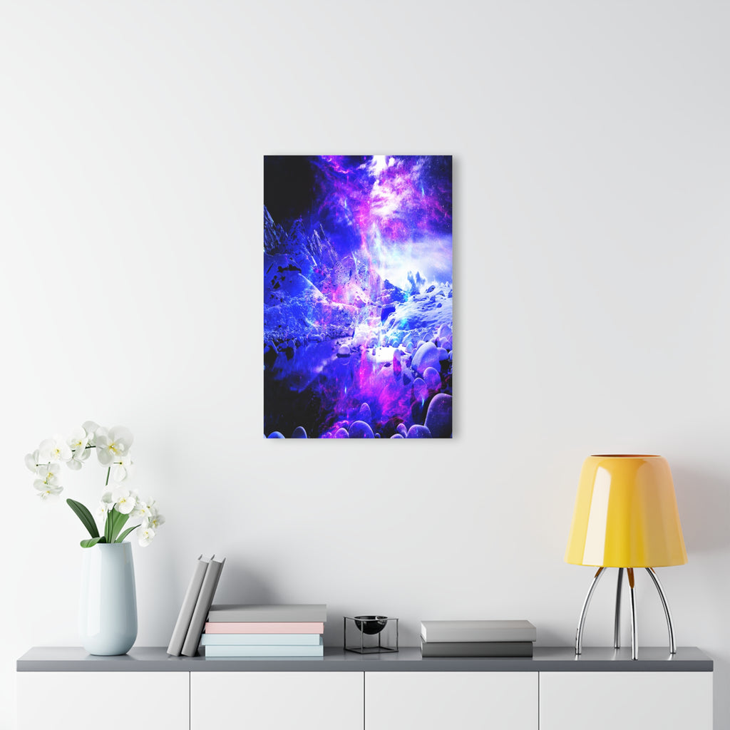 Amethyst Yule Night Dreams Acrylic Prints (French Cleat Hanging)