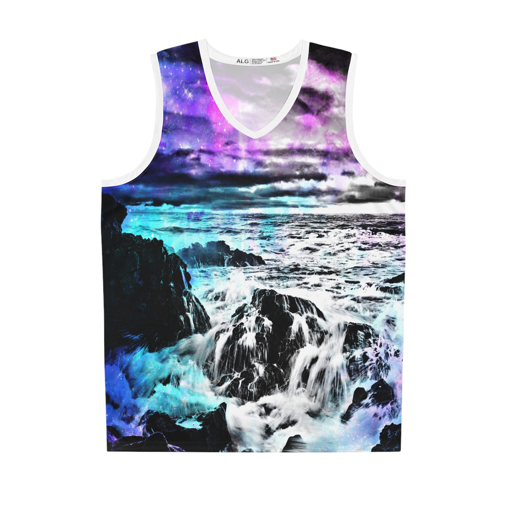 Lover's Creation's Cosmic Falls Dreams Basketball Jersey