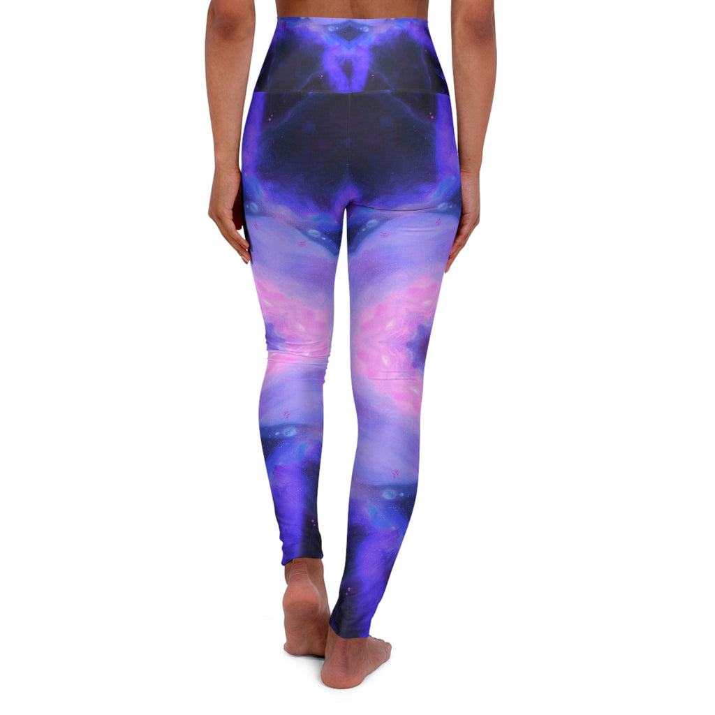 Amen Jin's Vibranium Desires High Waisted Yoga Leggings