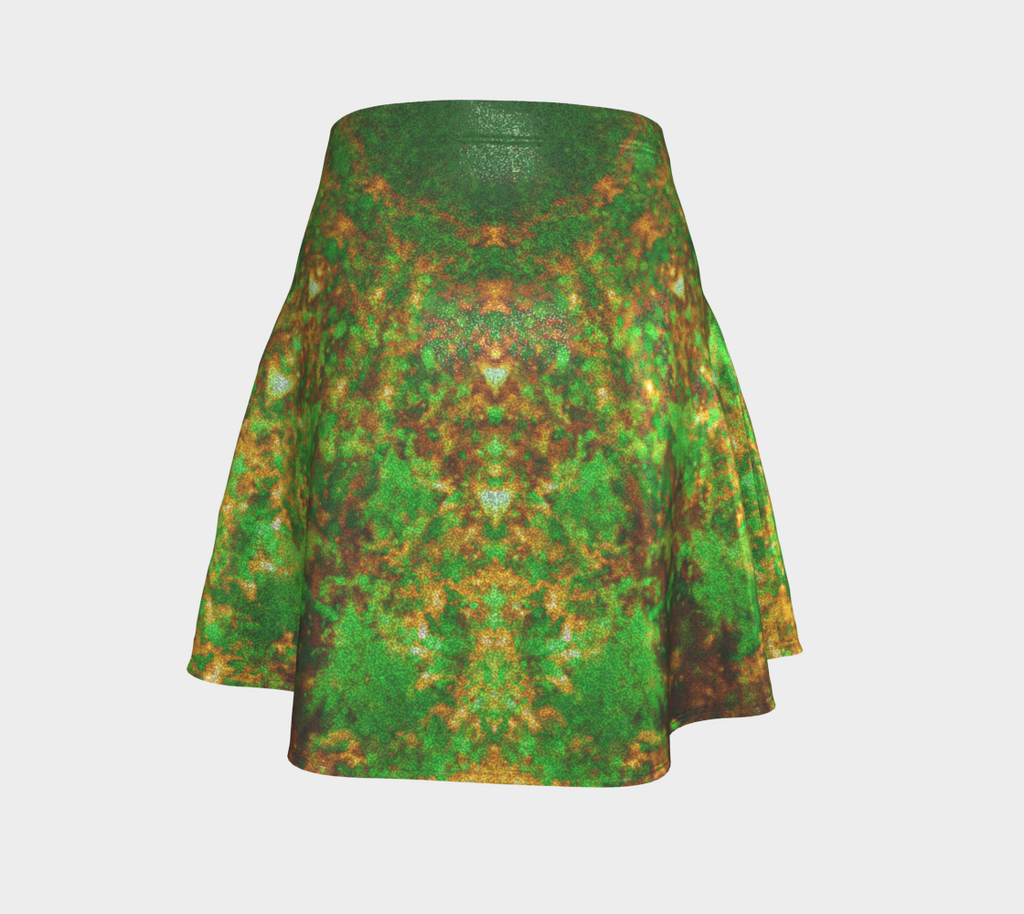 Katerina's Yule Lighted String Desires Flare Skirt
