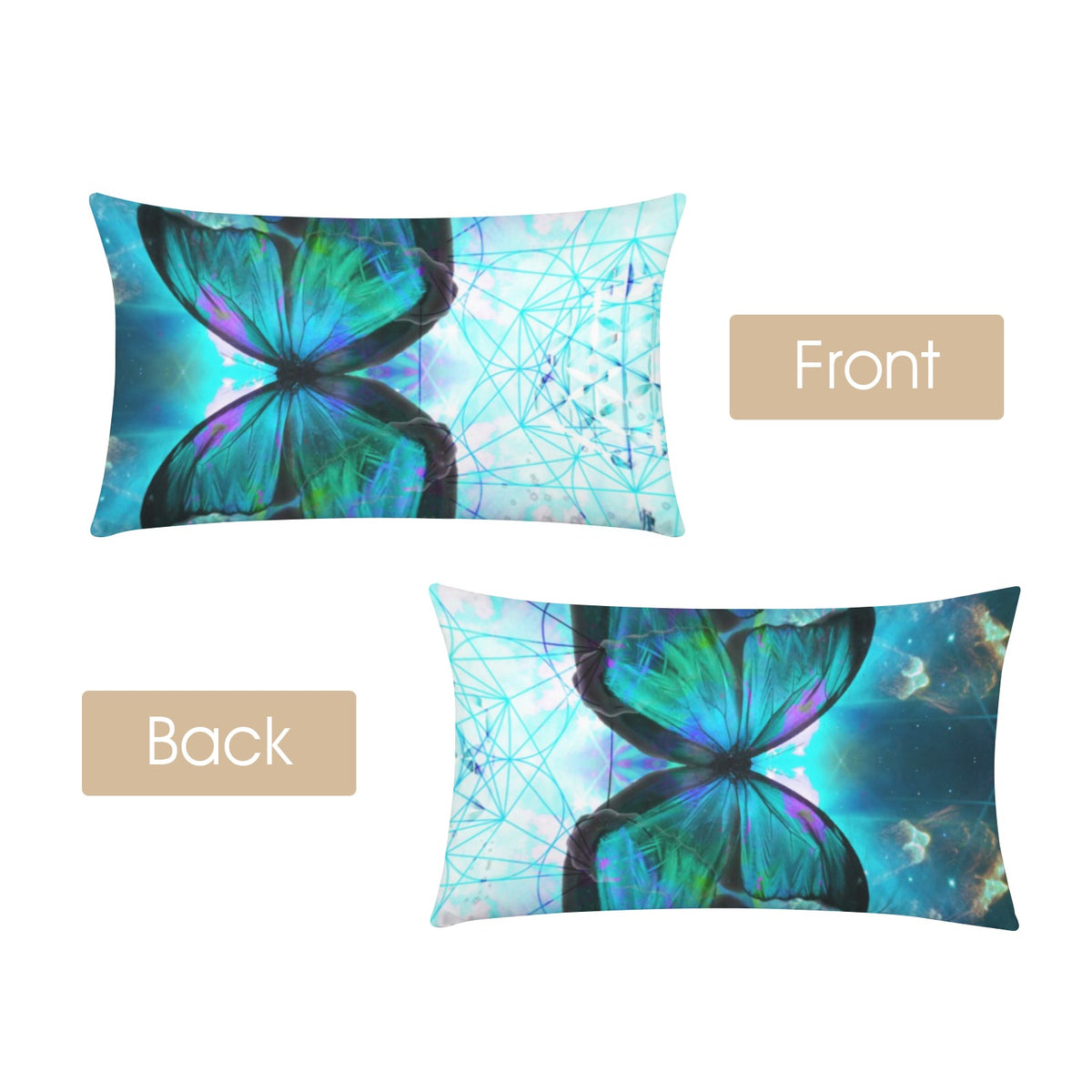 Katerina's Now & Forever Metamorphosis Meditations Pillow Case 36" x 20"  | Ships from USA