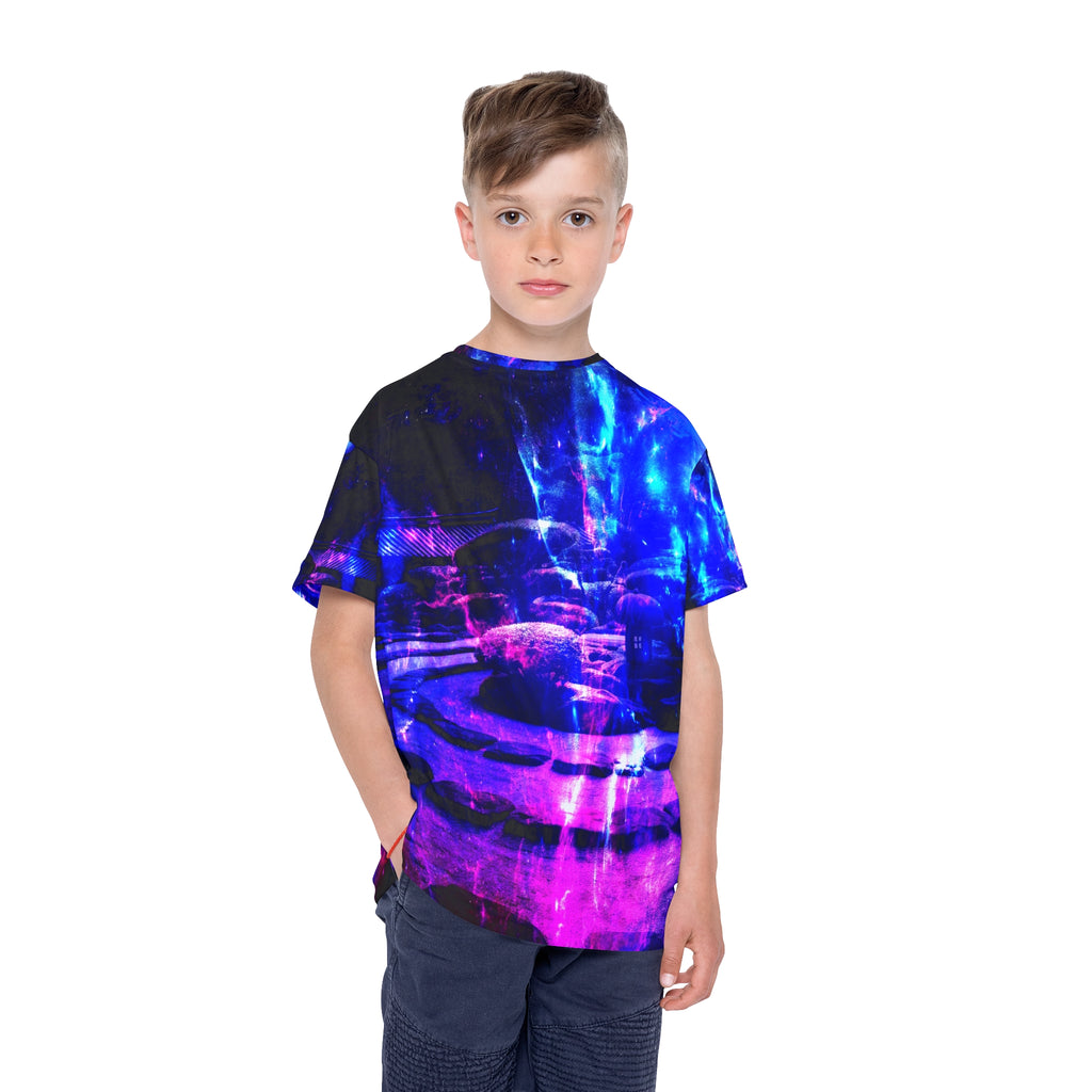 Amethyst Tranquil Garden Dreams Kids Sports Jersey