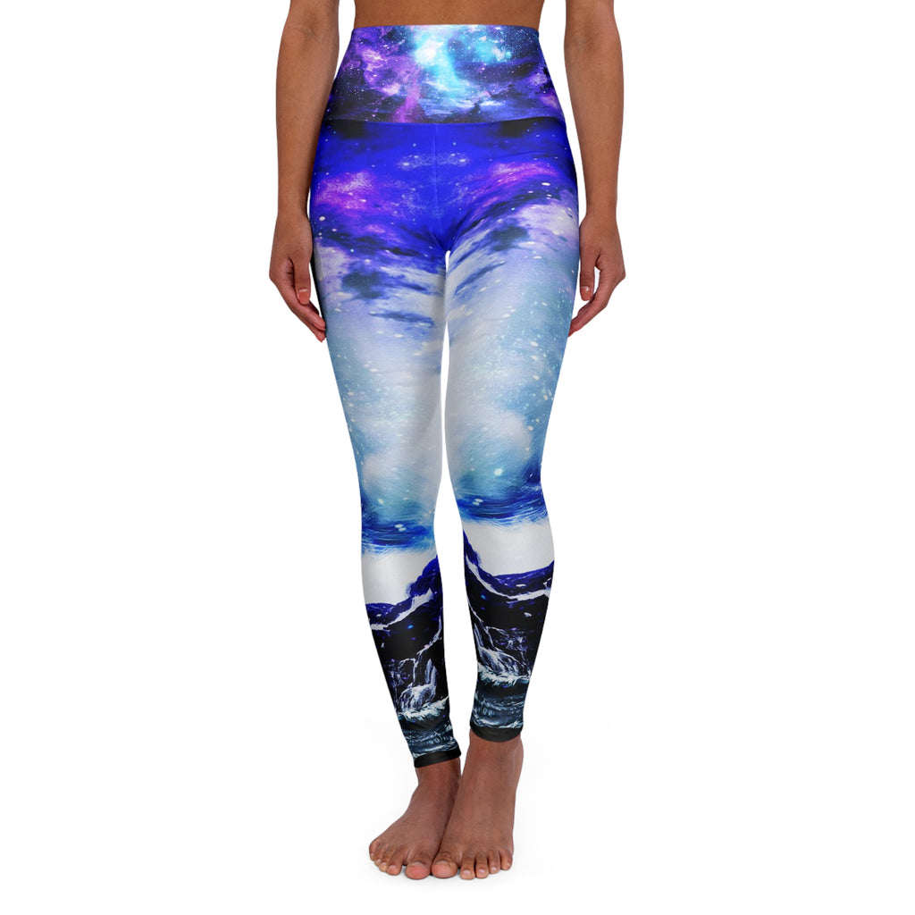 Mystic Serenity Bay Dreams High Waisted Yoga Leggings