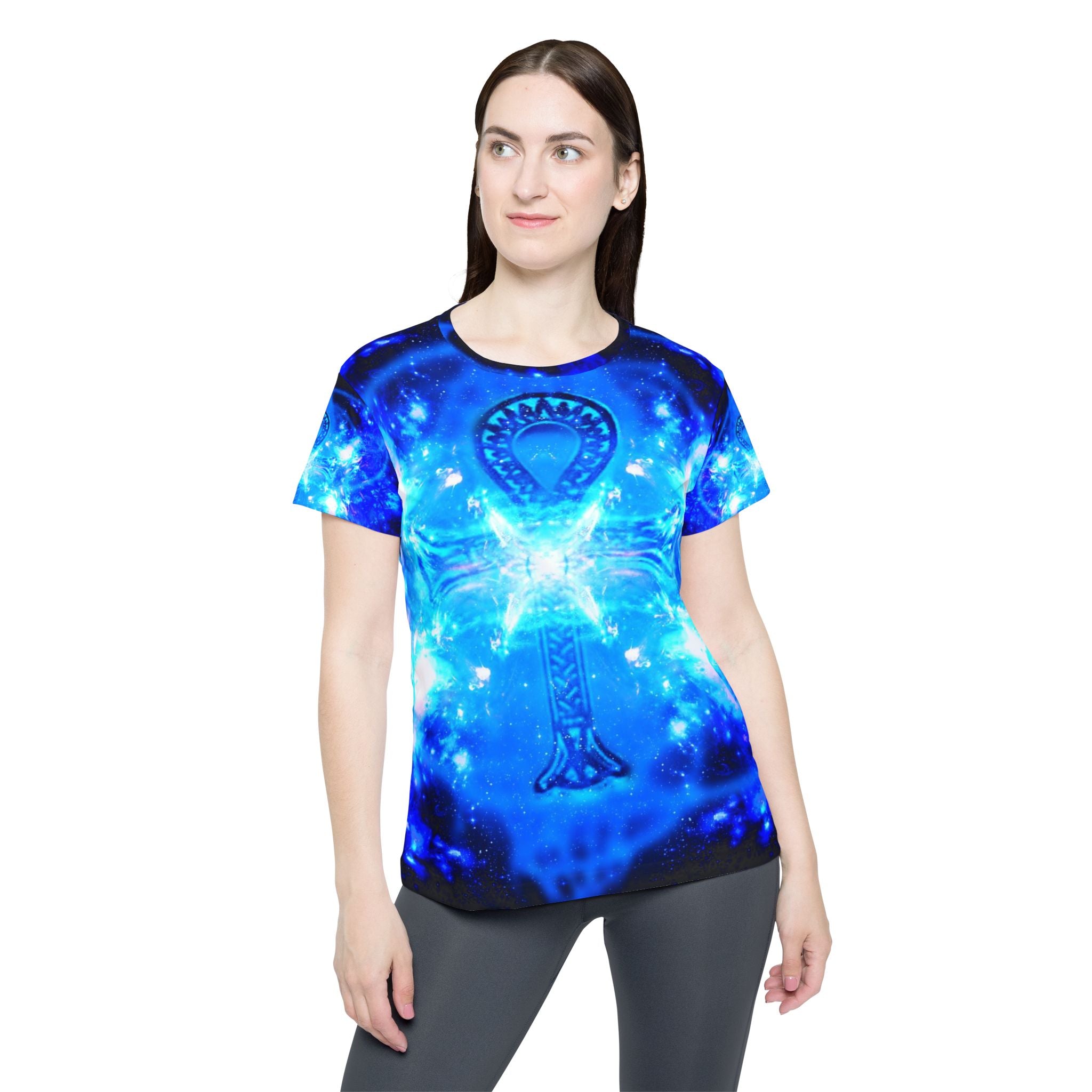 Amen Jin's Desires Ankh Dreams Women's Sports Jersey