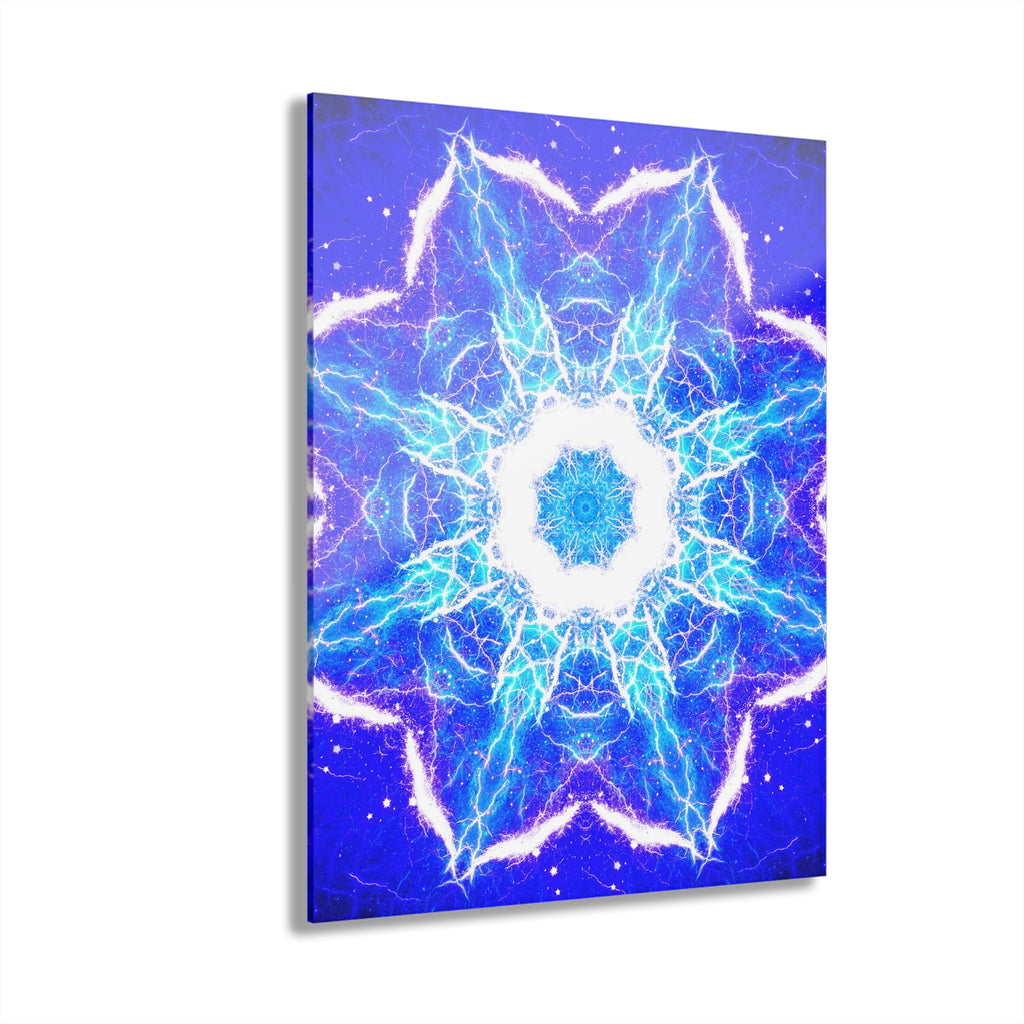 Katerina's Mandala of Dragon Fire Desires (French Cleat Hanging)