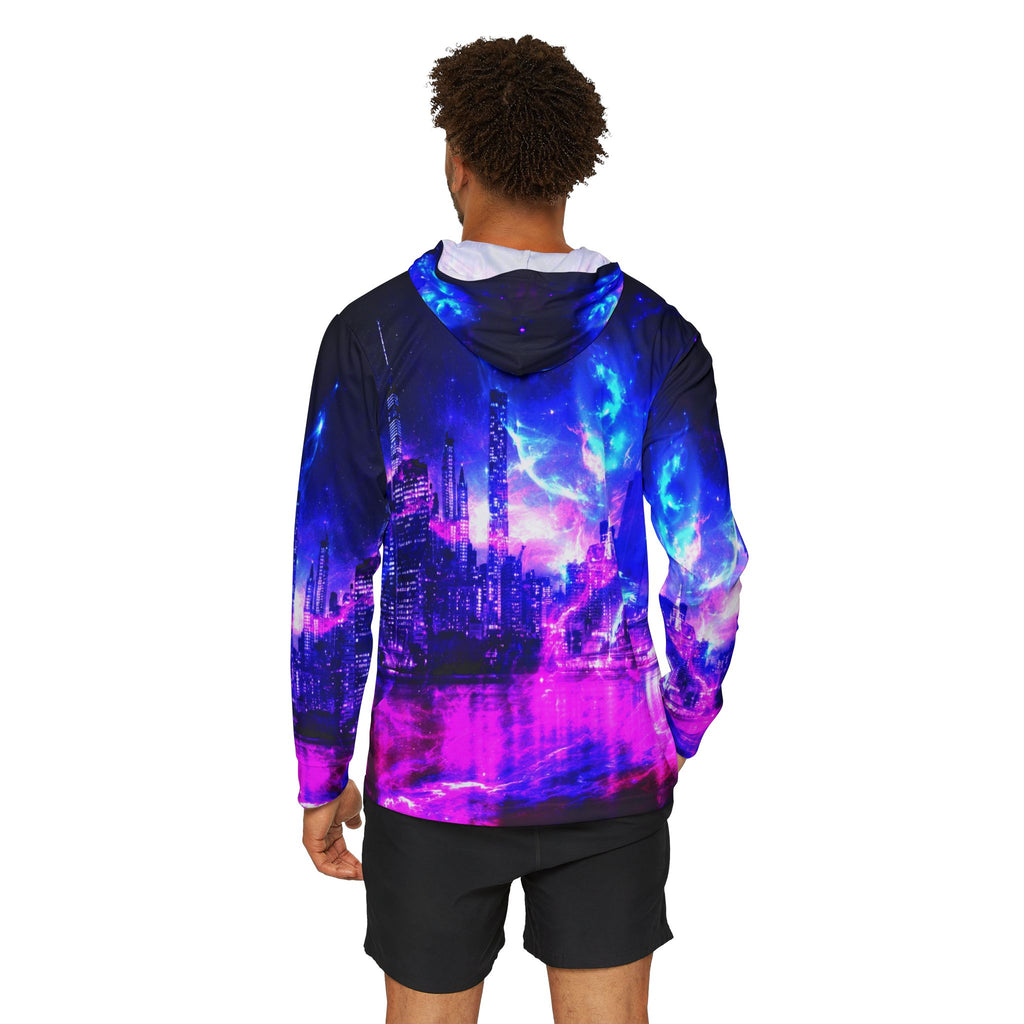 Amethyst New York Dreams Men's Sports Warmup Hoodie