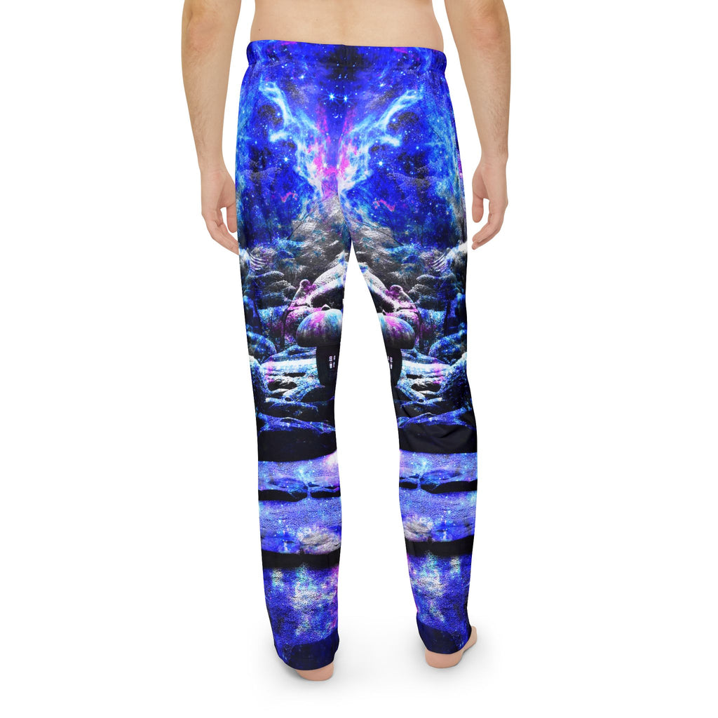 Katerina's on My Way to Neverland Tranquil Garden Dreams Men's Pajama Pants