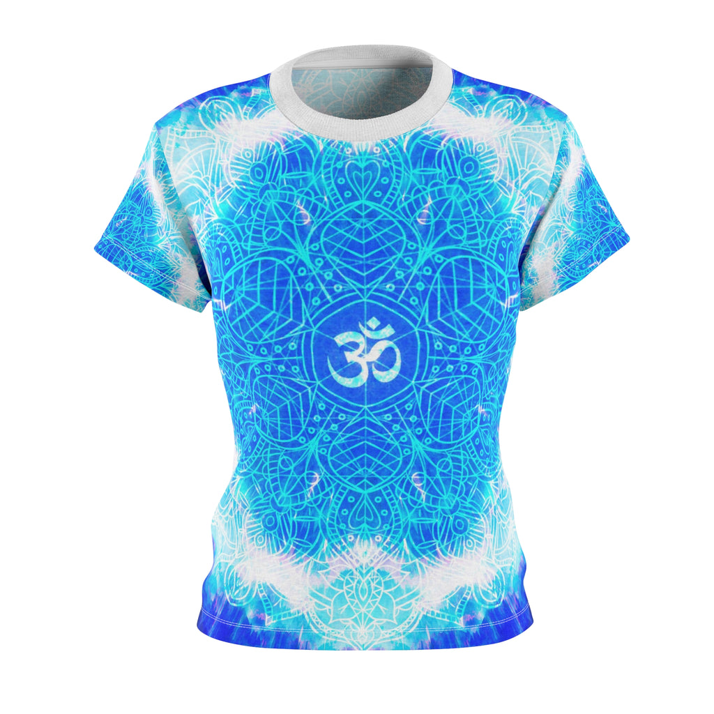 Amen Jin's Blue Sun Om Meditations Women's Tee