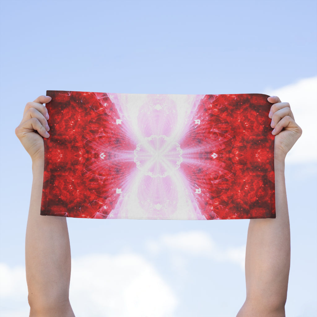 Katerina’s Battle Symphony Red Instead 2022 Desires Rally Towel, 11x18
