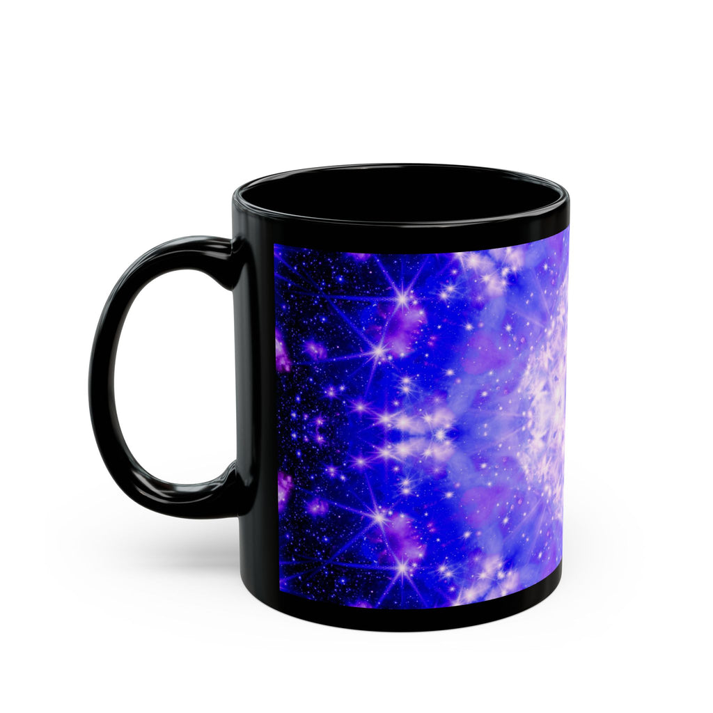 Katerina's Psyche Desires Black Mug, 15oz