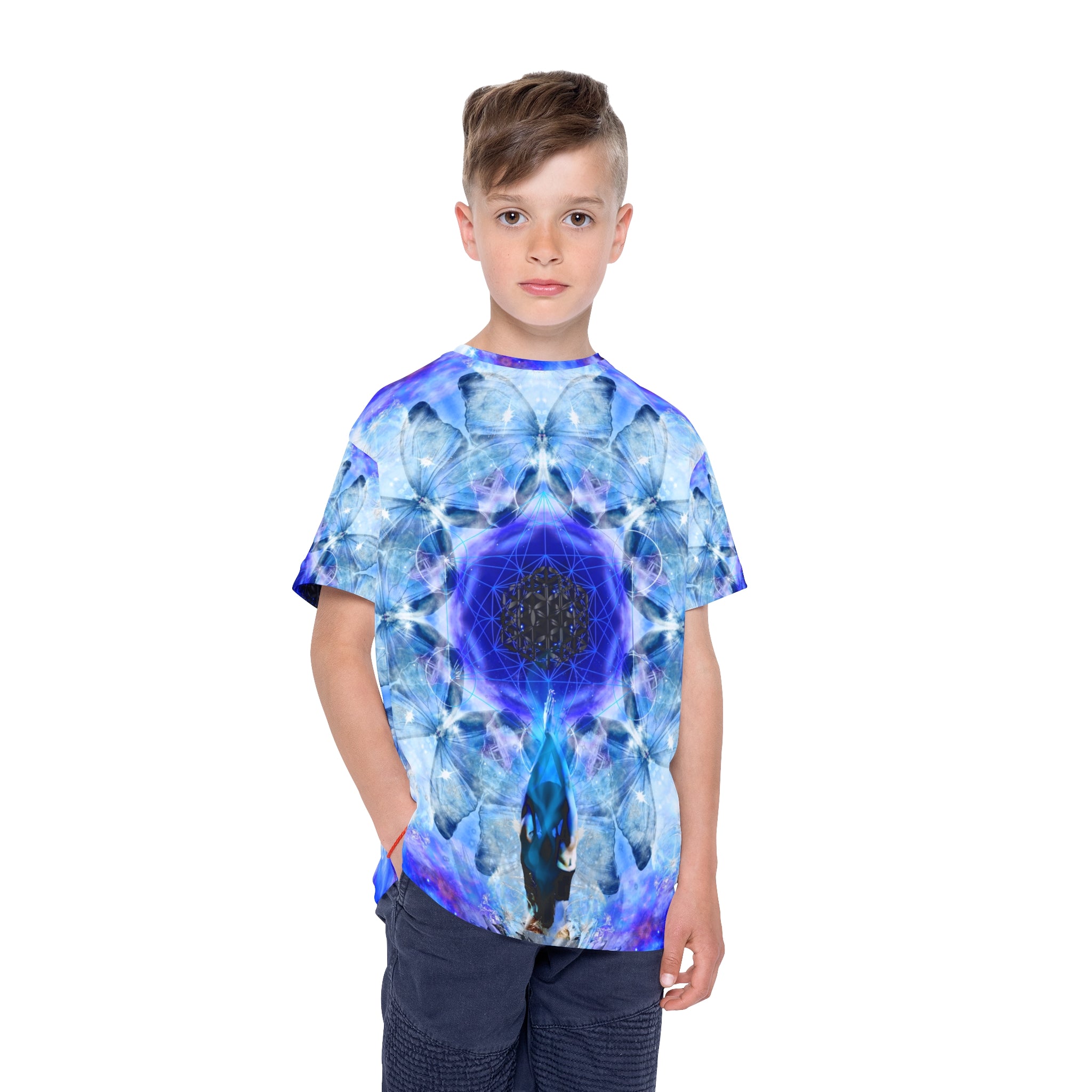 Amen Jin's Kingdom of the Moon Desires Metamorphosis Meditations Kids Sports Jersey