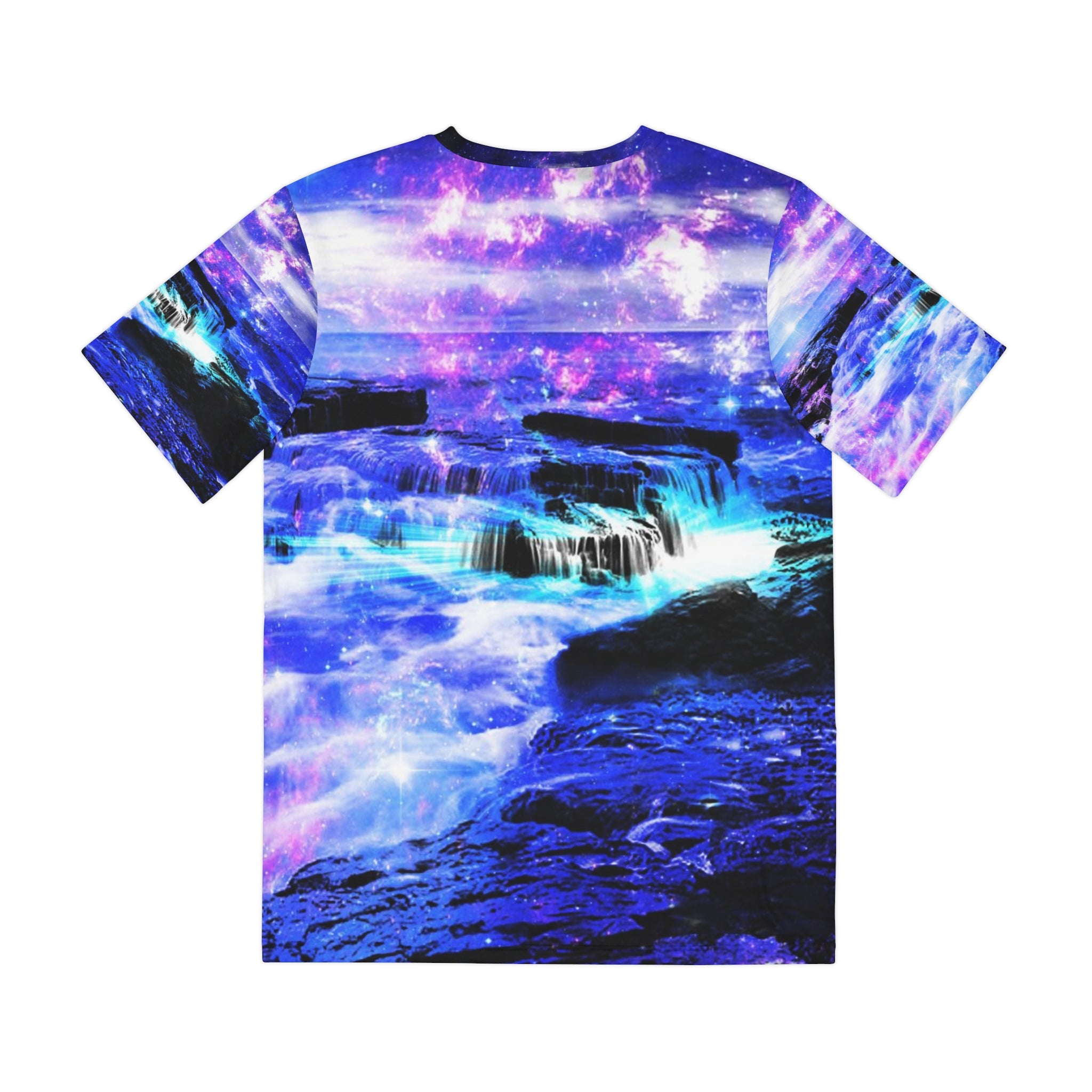 Iridescent Magickal Sea Dreams Men's Polyester T-Shirt