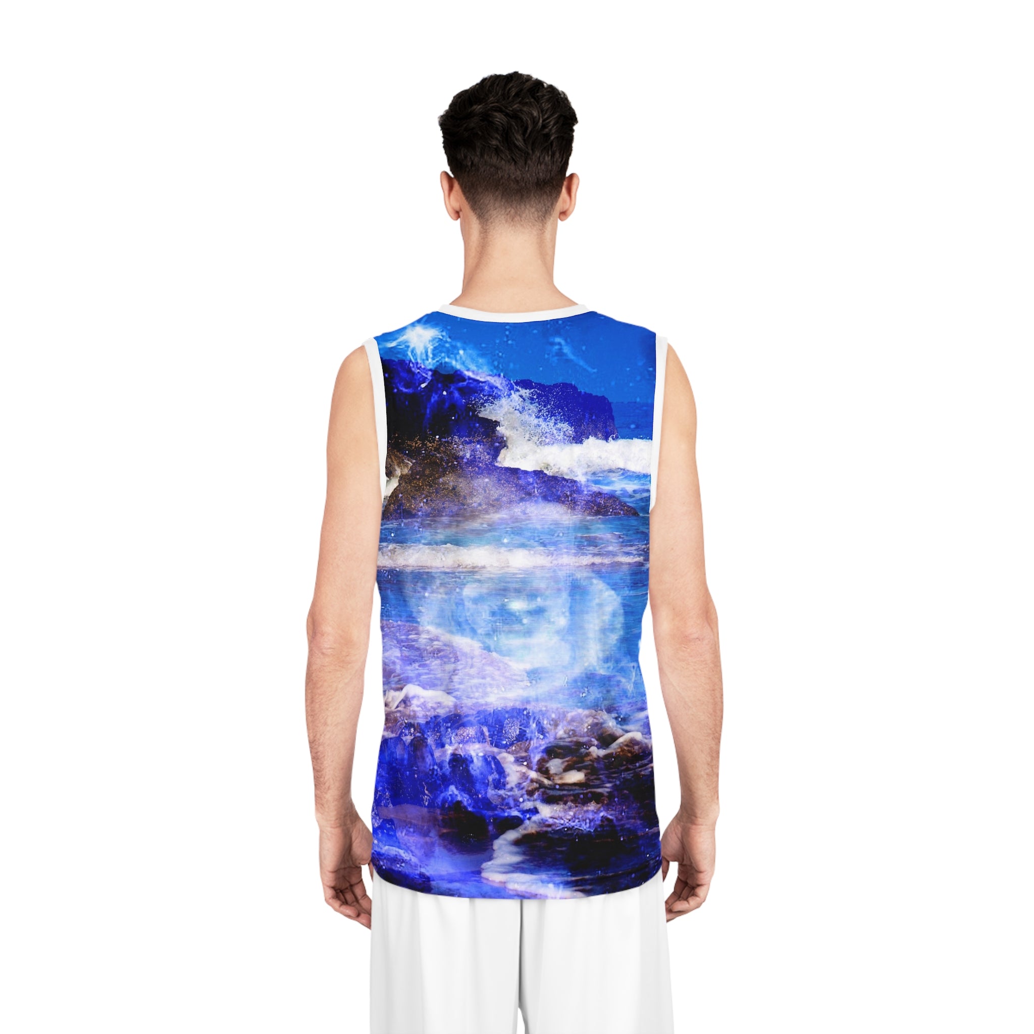 Sea of Serenity Dreams Basketball Jersey