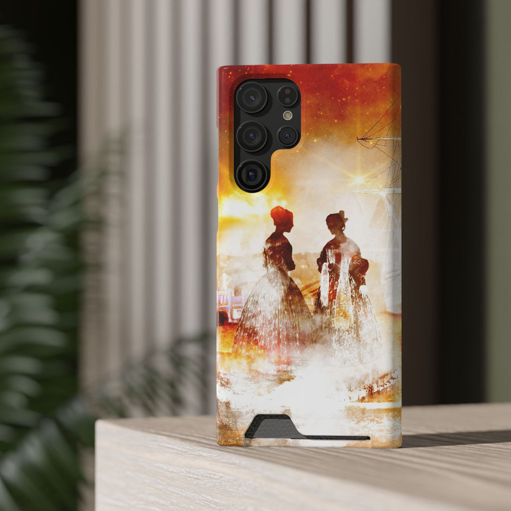 Samhain Eve Salem Harbor Dreams Phone Case With Card Holder