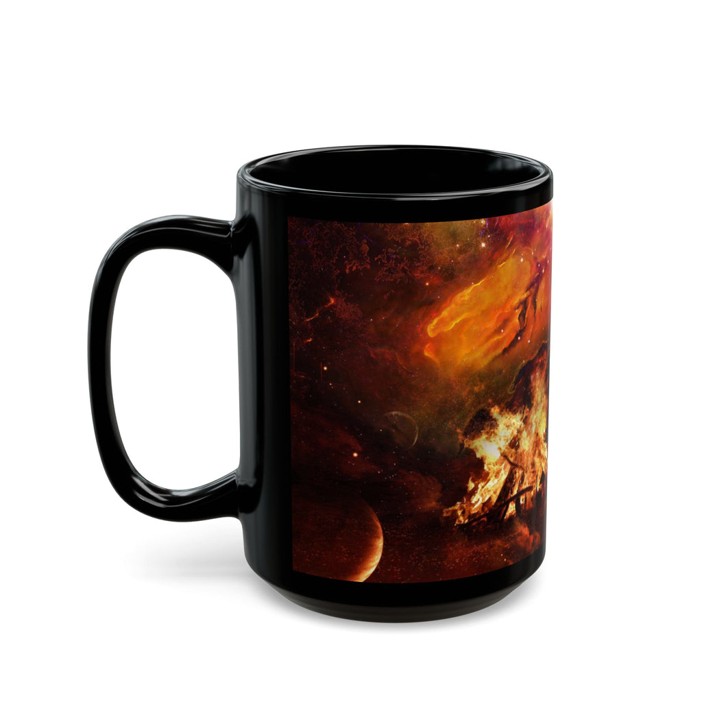 Samhain Magical Night Dreams Black Mug