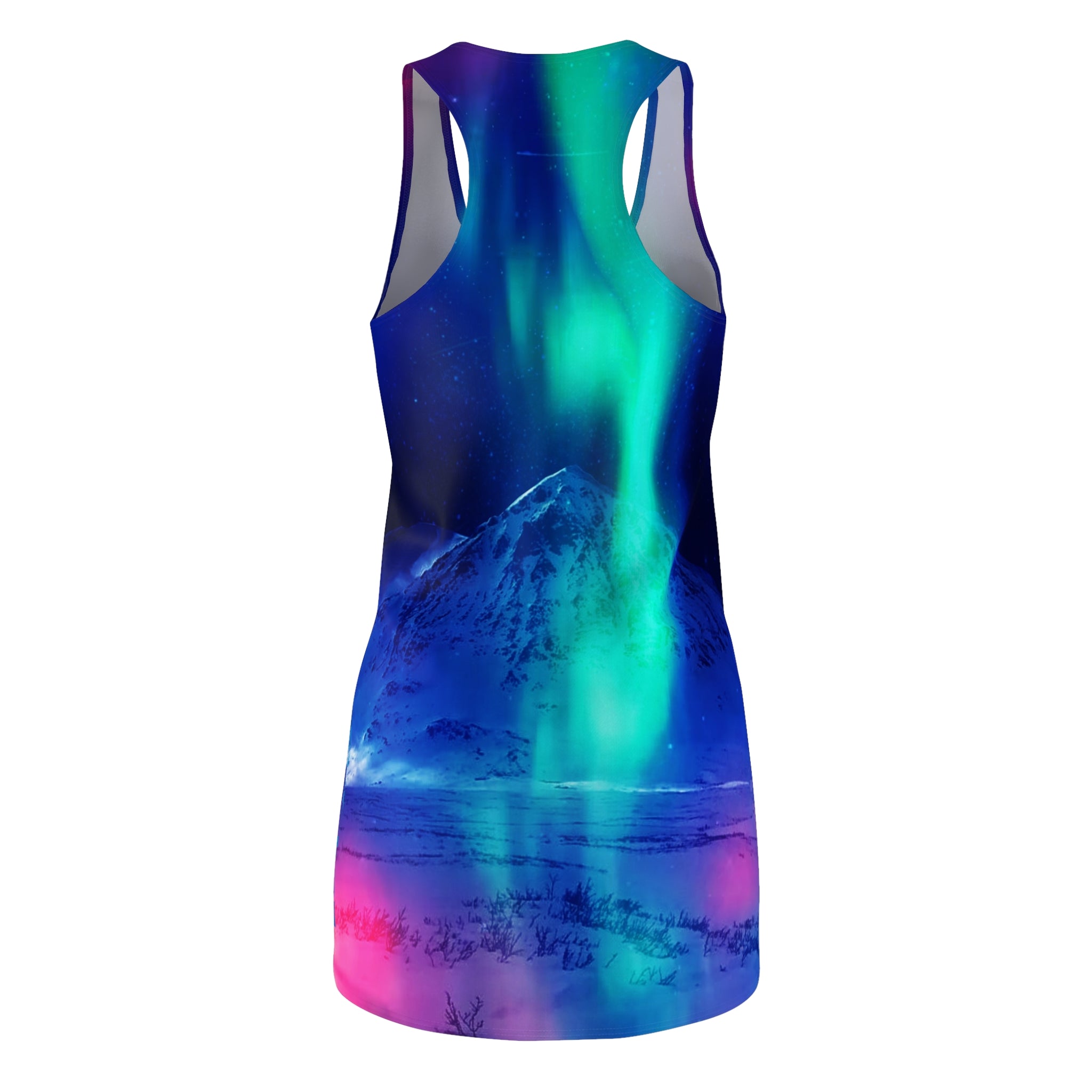Lighted String Matanuska Dreams Women's Racerback Dress