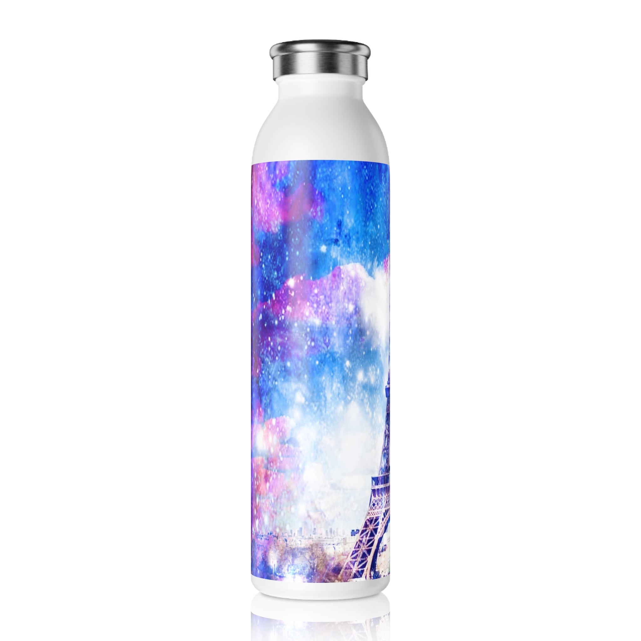 Rainbow Universe Parisian Dreams Slim Water Bottle