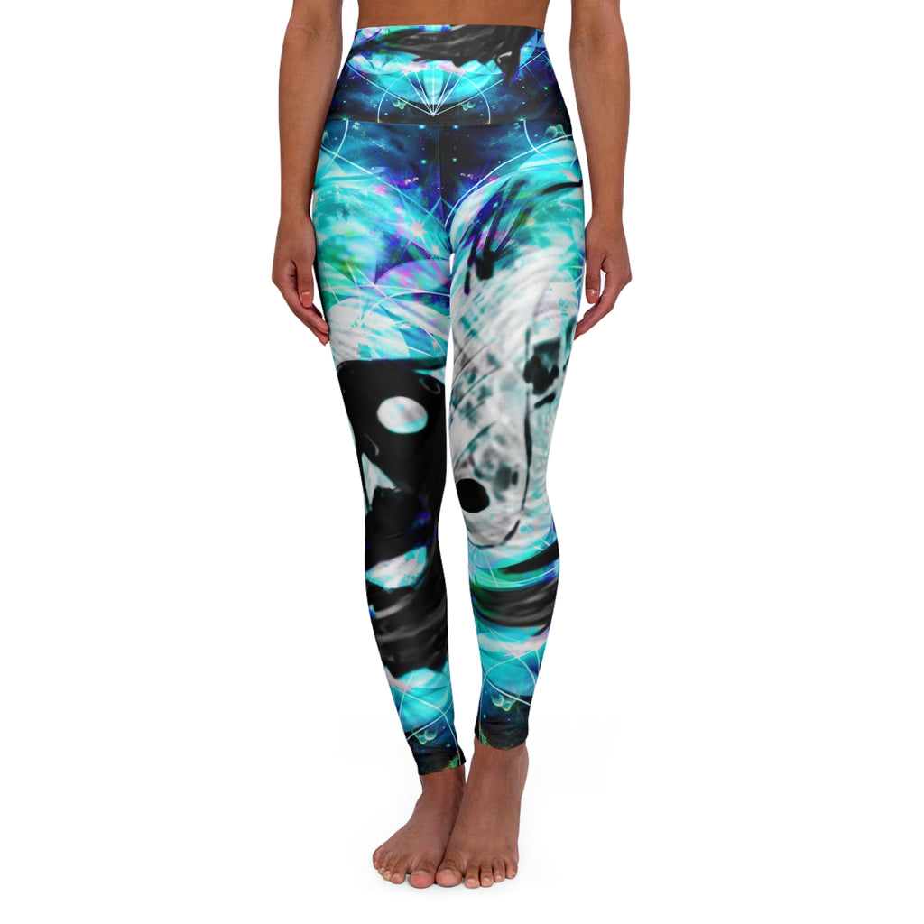 Katerina's Now and Forever Koi Meditations High Waisted Yoga Leggings