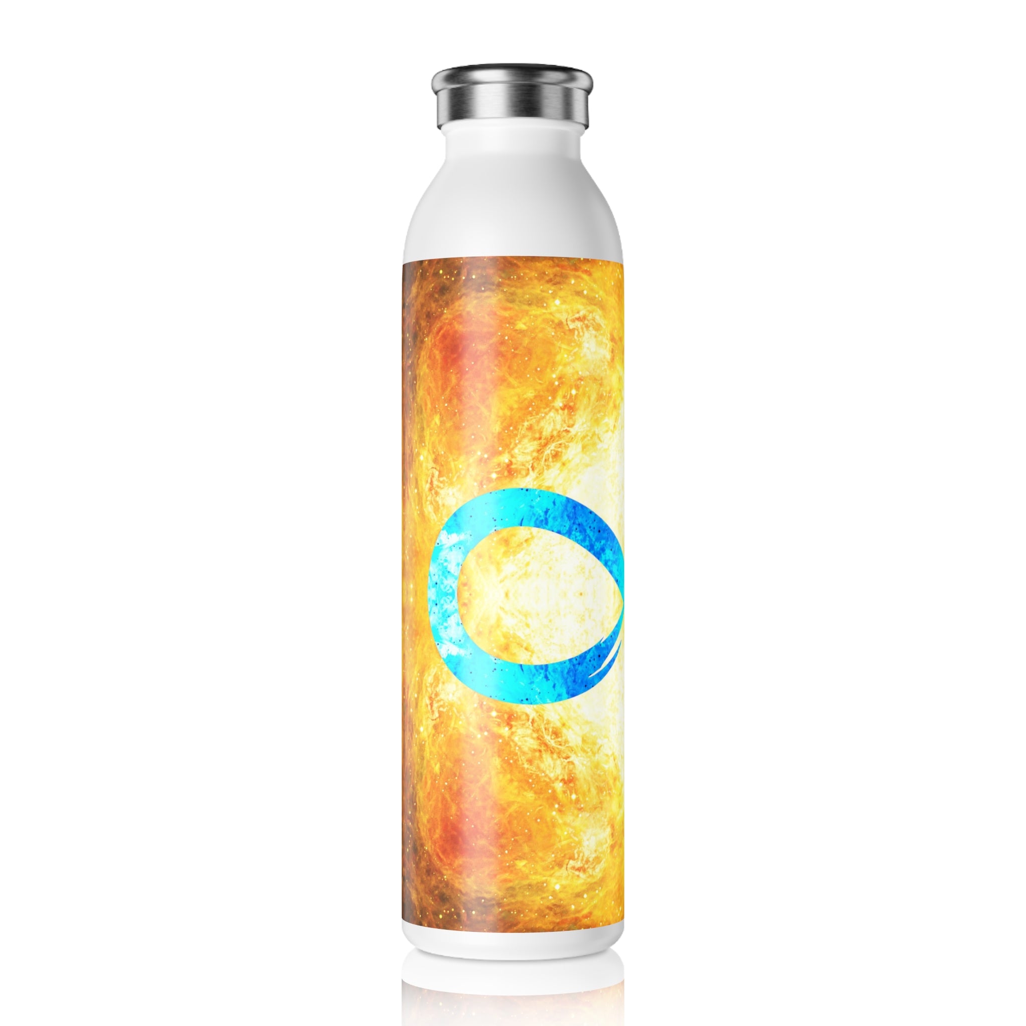 Katerina's Autistic Gold Infinity Desires Slim Water Bottle