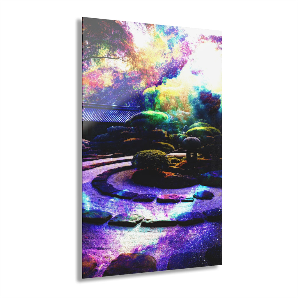 Spirited Marie Wide Awake Tranquil Garden Dreams Acrylic Prints (French Cleat)