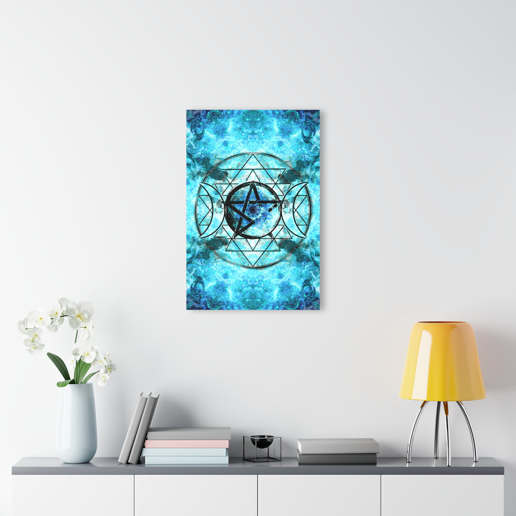 Amen Jin's All the White Horses Triple Goddess Meditations Acrylic (French Cleat)