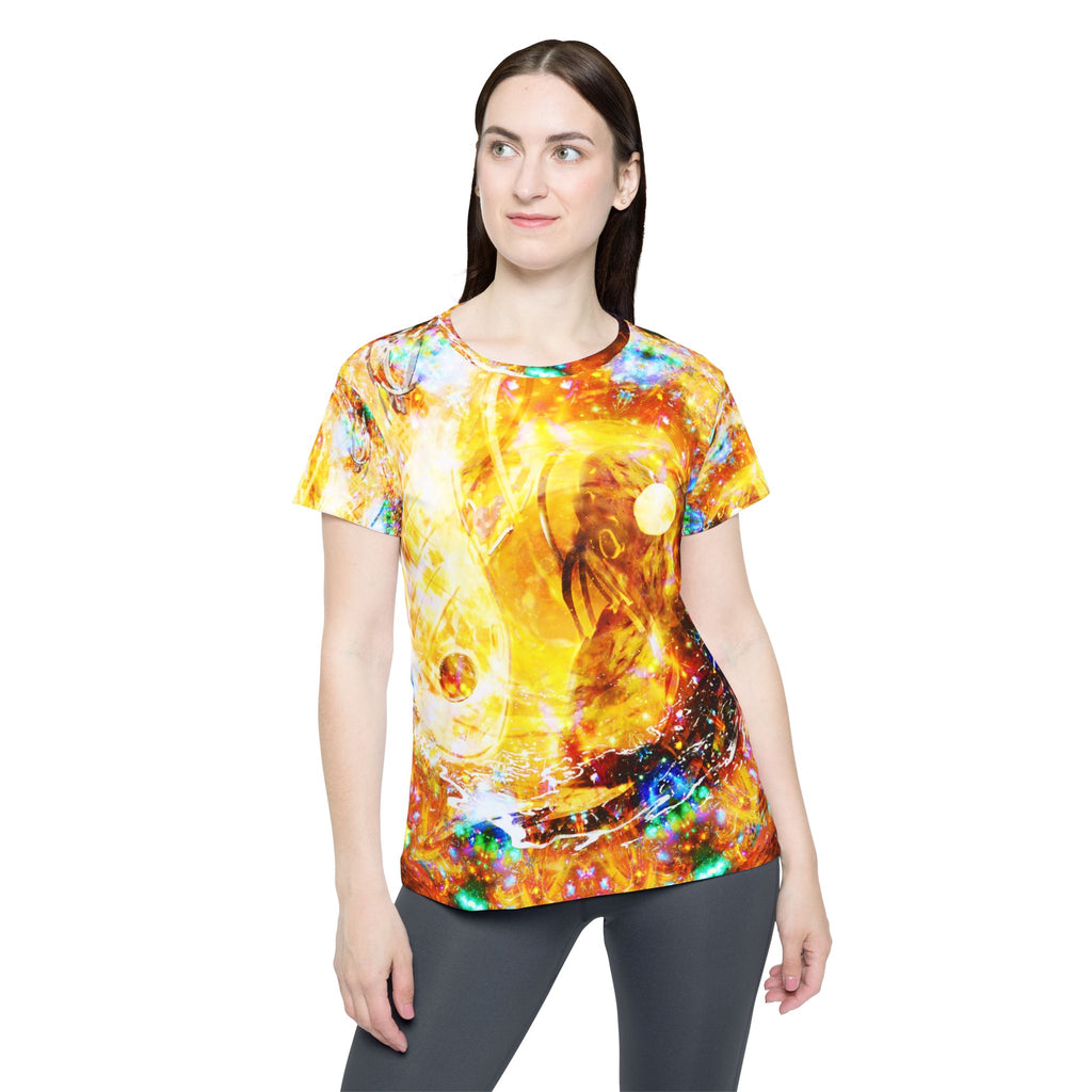 Amen Jin's Dreams of the Lake Desires Koi Dreams Women's Sports Jersey