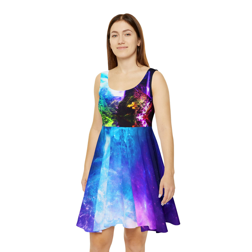 Creation's Heaven Abalone Lake Dreams Women's Skater Dress