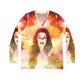 Samhain All Hollows Eve Dreams Women's Long Sleeve V-neck Shirt