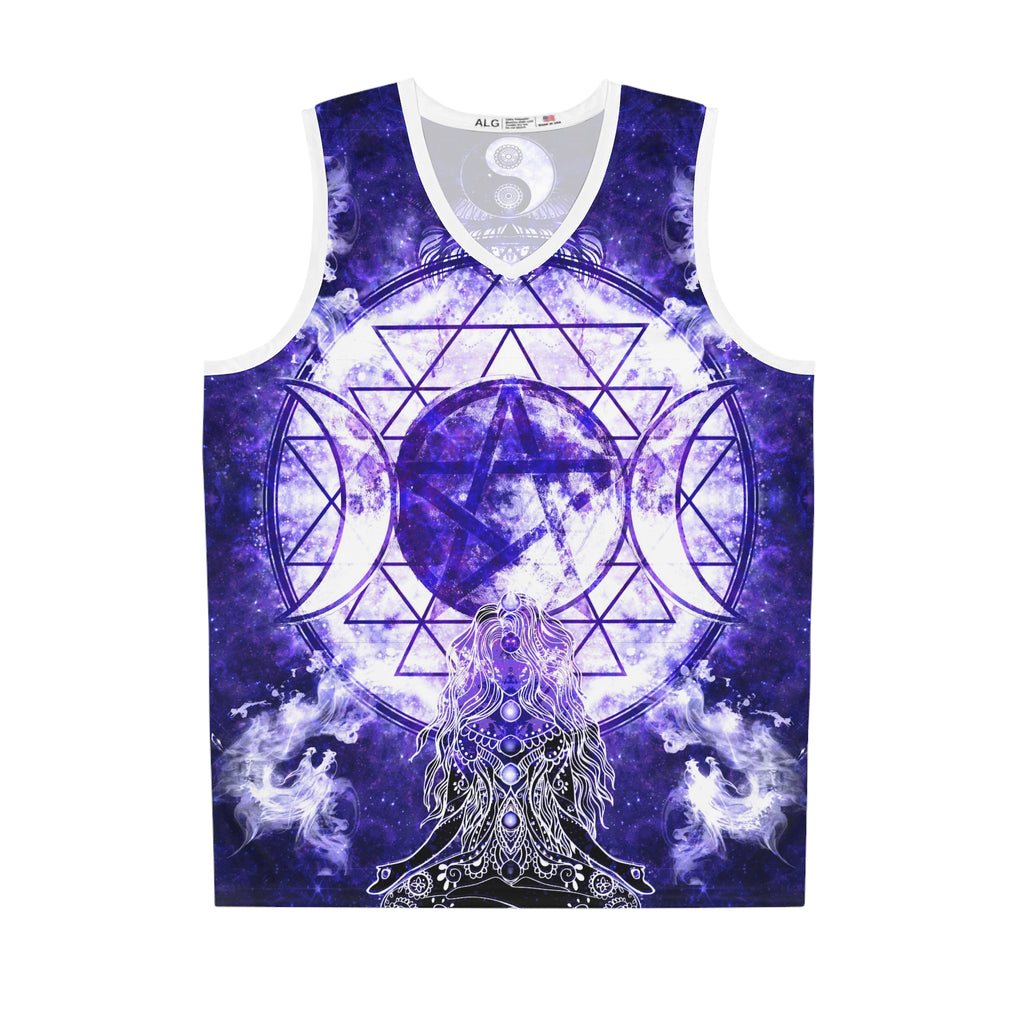 Katerina's Dragon's Eye Magickal Awakening Meditations Basketball Jersey