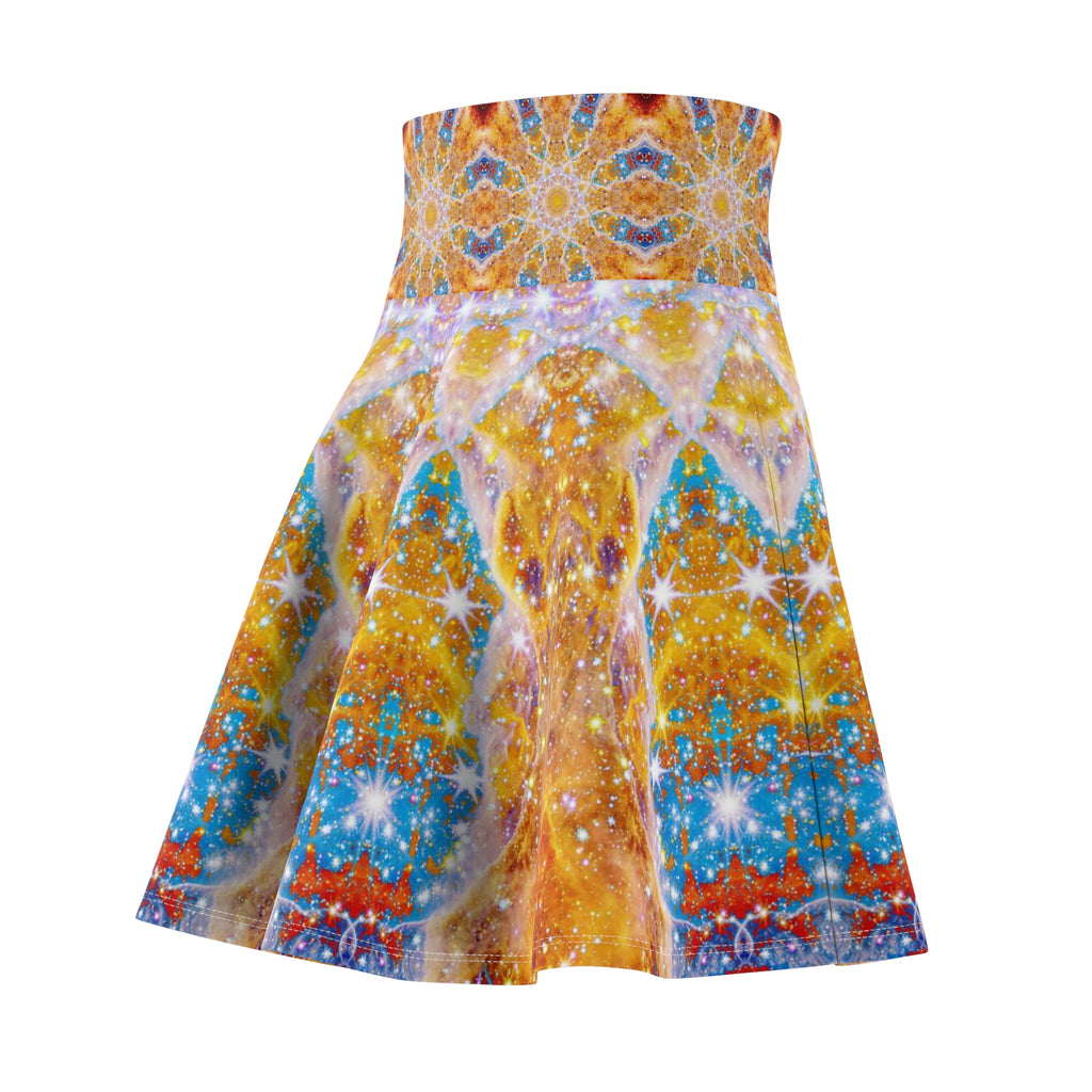 Spirited Marie all the White Horses Desires Women's Skater Skirt