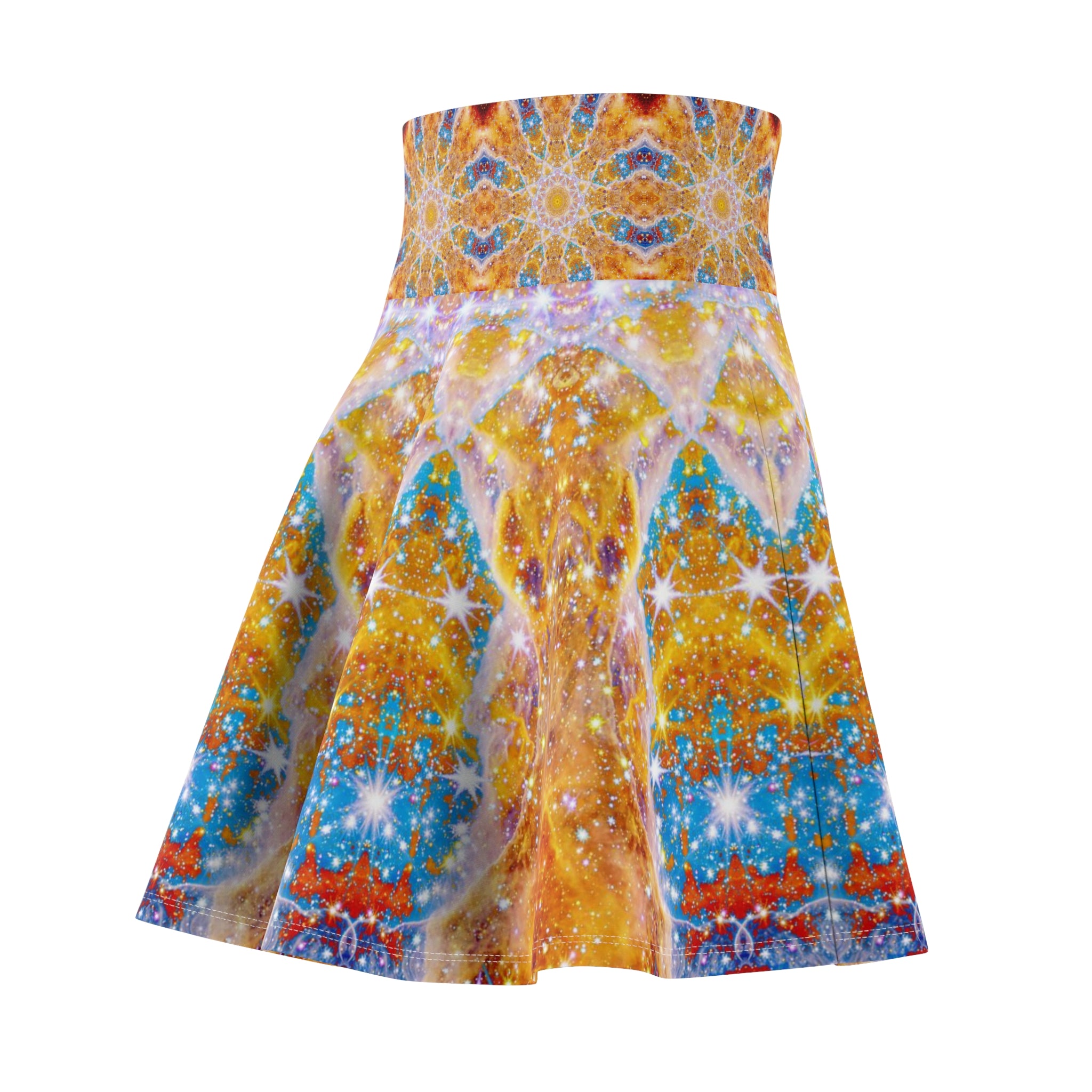Spirited Marie all the White Horses Desires Women's Skater Skirt