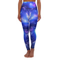 Iridescent Pathway to Neverland Dreams High Waisted Yoga Leggings
