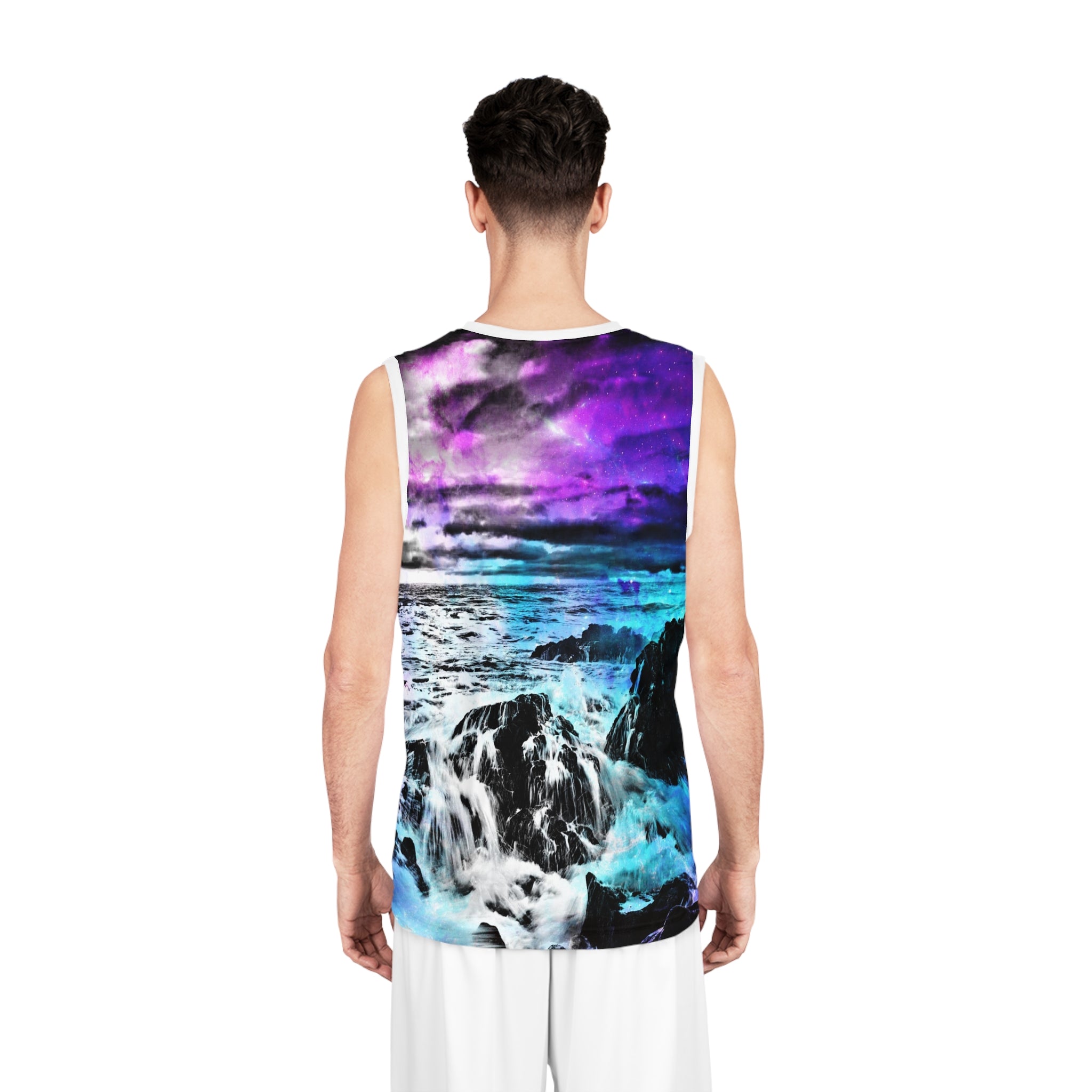Creation's Heaven Cosmic Falls Dreams Basketball Jersey