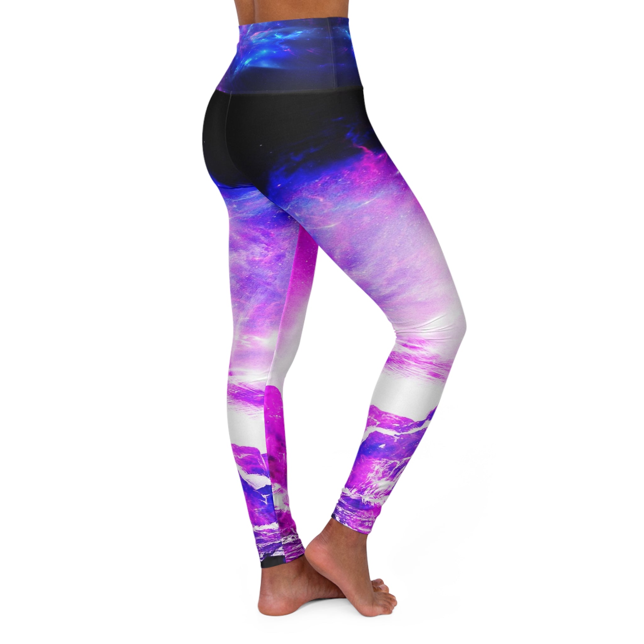 Amethyst Serenity Bay Dreams High Waisted Yoga Leggings