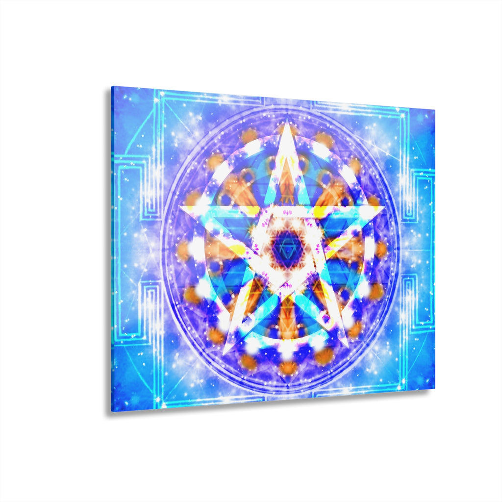 Katerina's Howls Tomorrow Girl Beltane Meditations Acrylic Print (French Cleat)