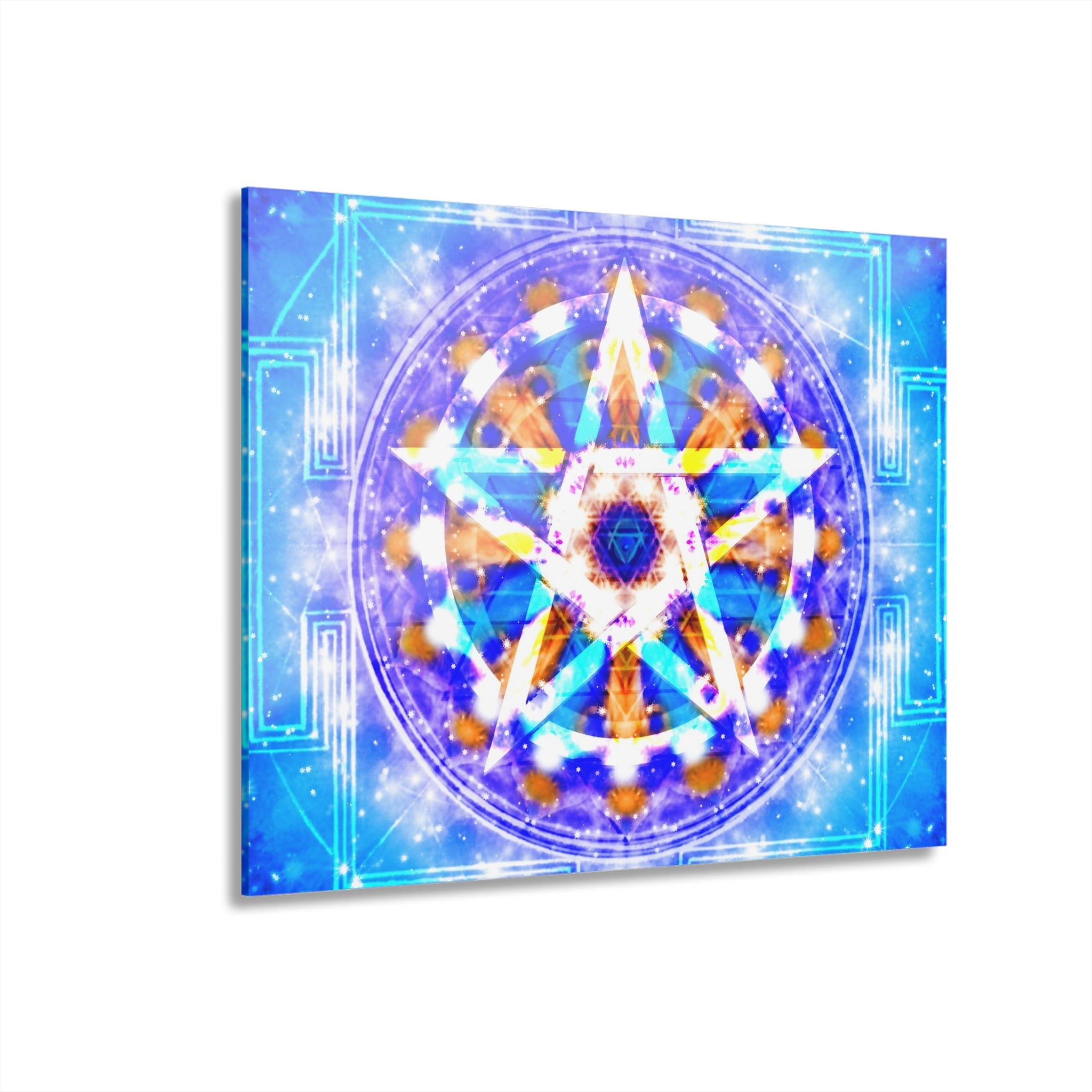 Katerina's Howls Tomorrow Girl Beltane Meditations Acrylic Print (French Cleat)