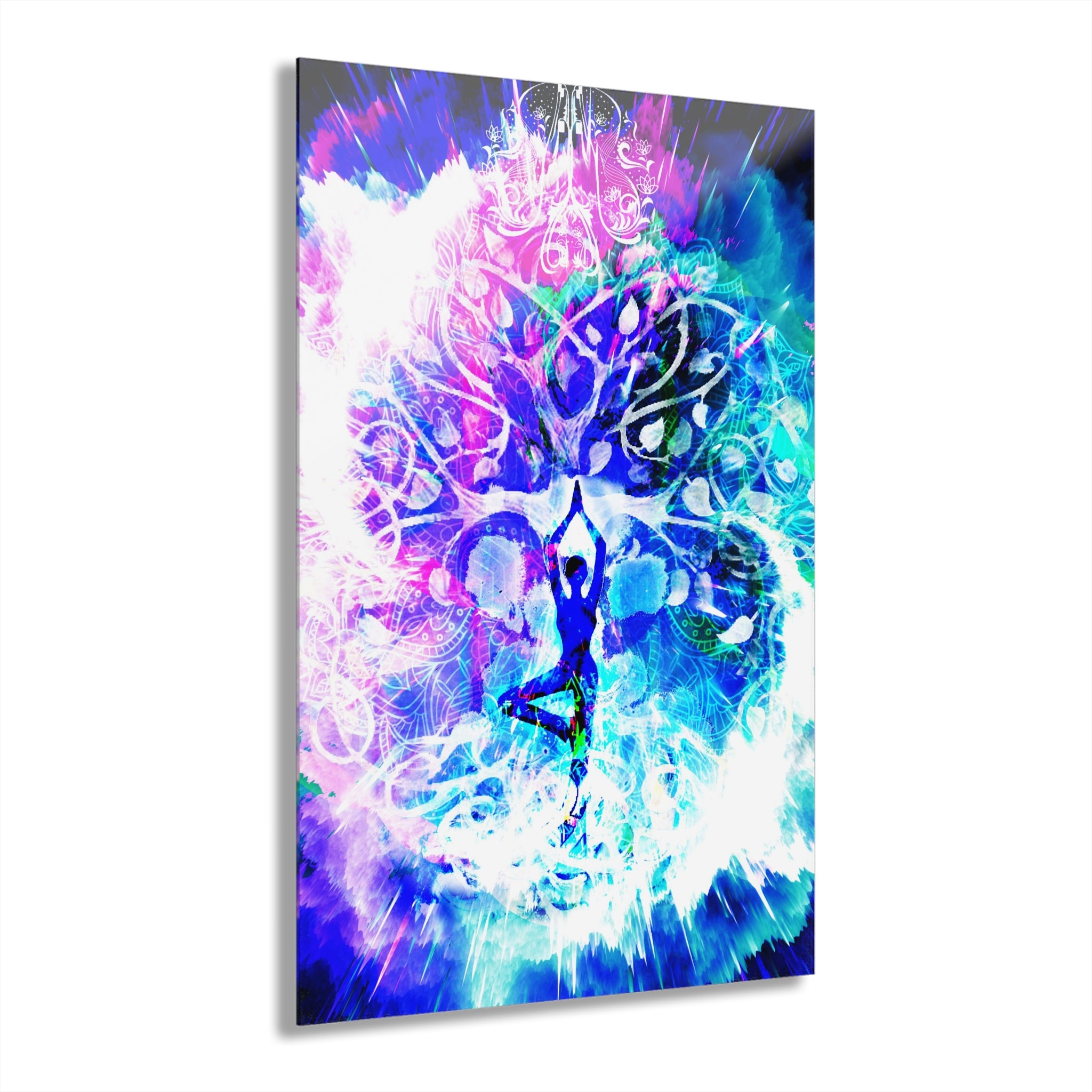 Creation's Desires Namaste Meditations Acrylic Prints (French Cleat Hanging)