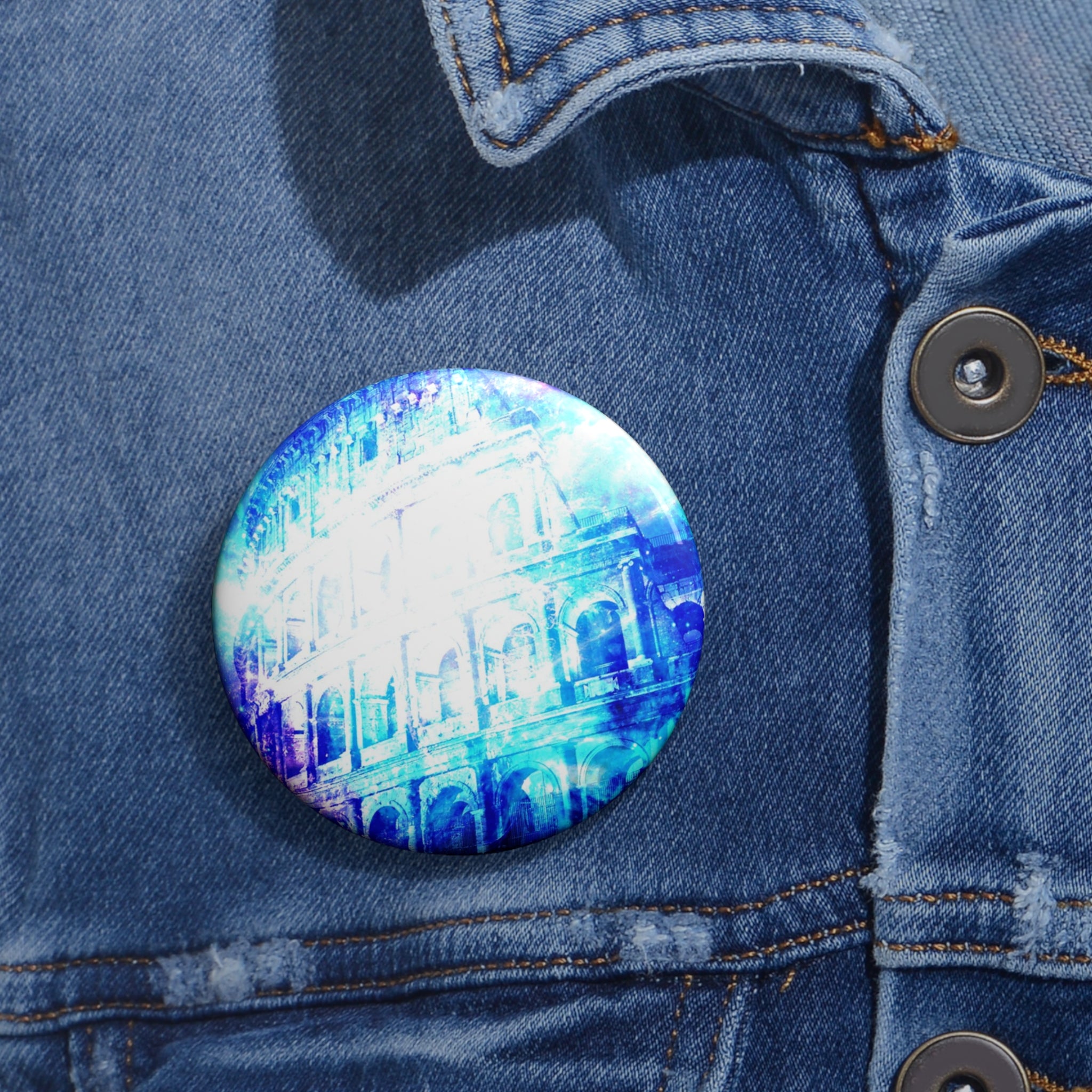 Creation's Heaven Dreams of Roman Patterns Past Pin Buttons