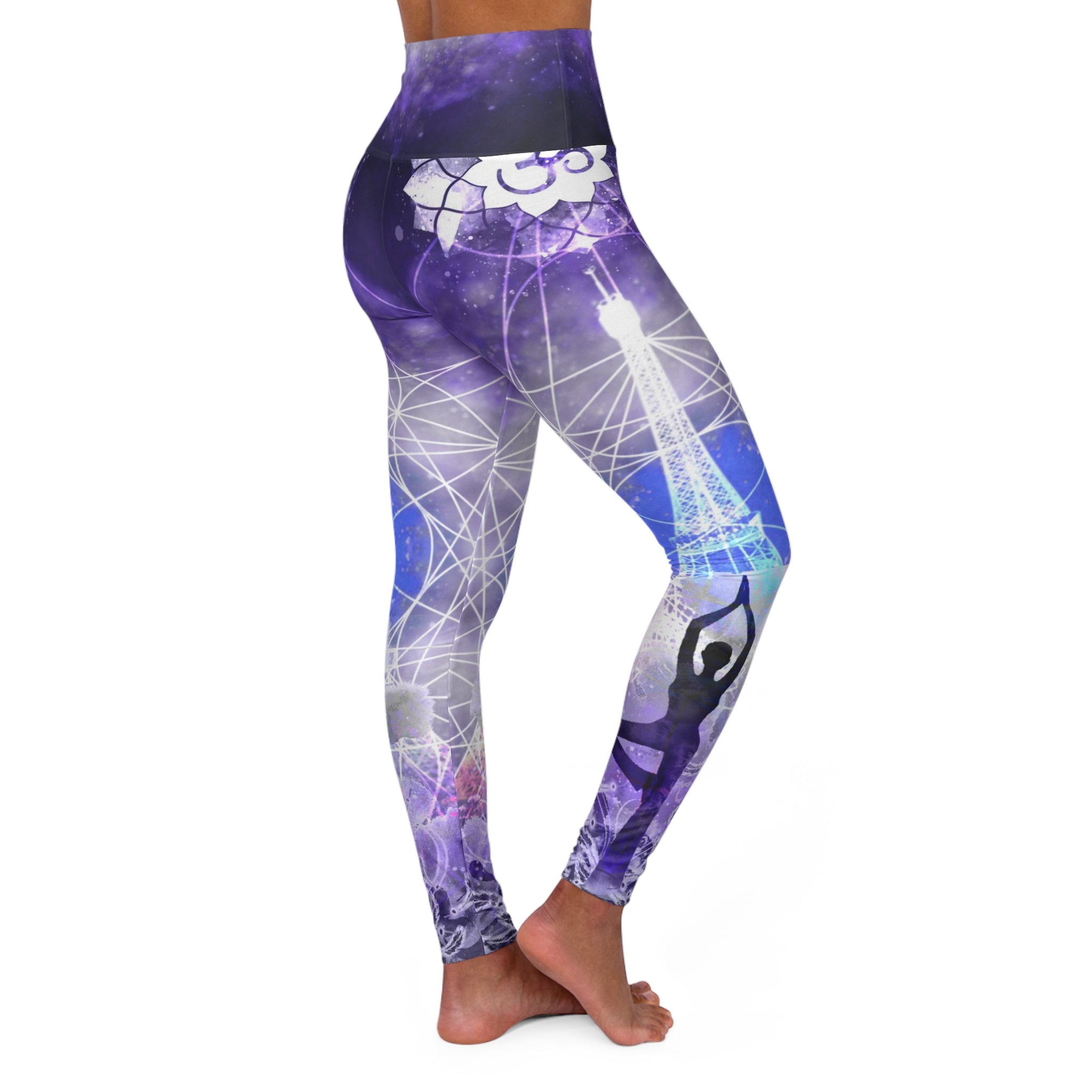 Katerina's We Will Go Home Parisian Meditations High Waisted Yoga Leggings
