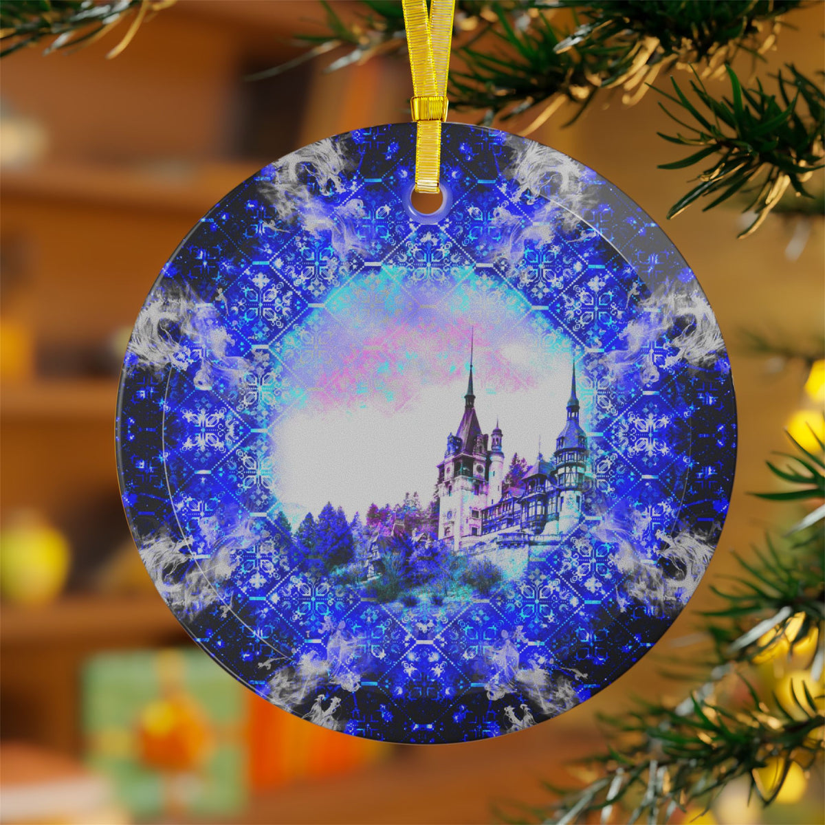 Amen Jin's Katerina's Eros & Psyche Dragoness Dreams Glass Ornaments