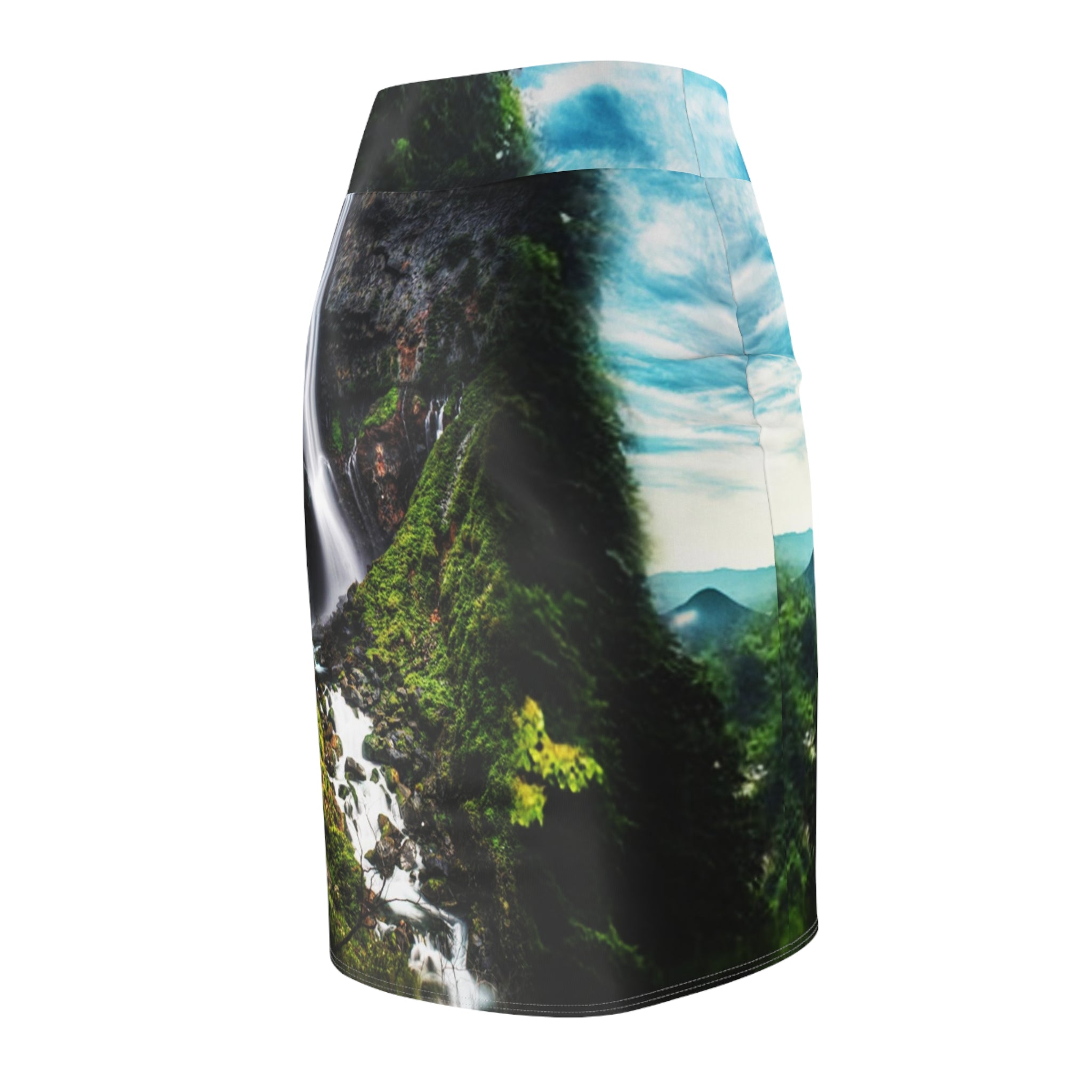 Abalone Lake Dreams Women's Pencil Skirt