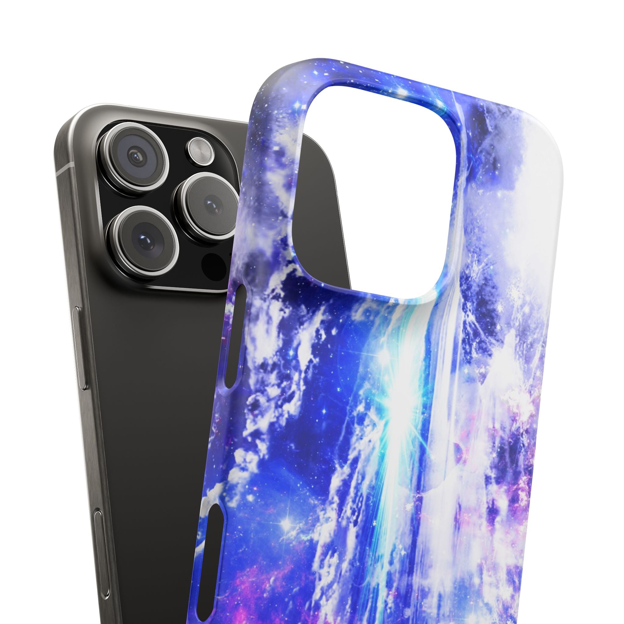Iridescent Dancing Sea Dreams Snap Cases