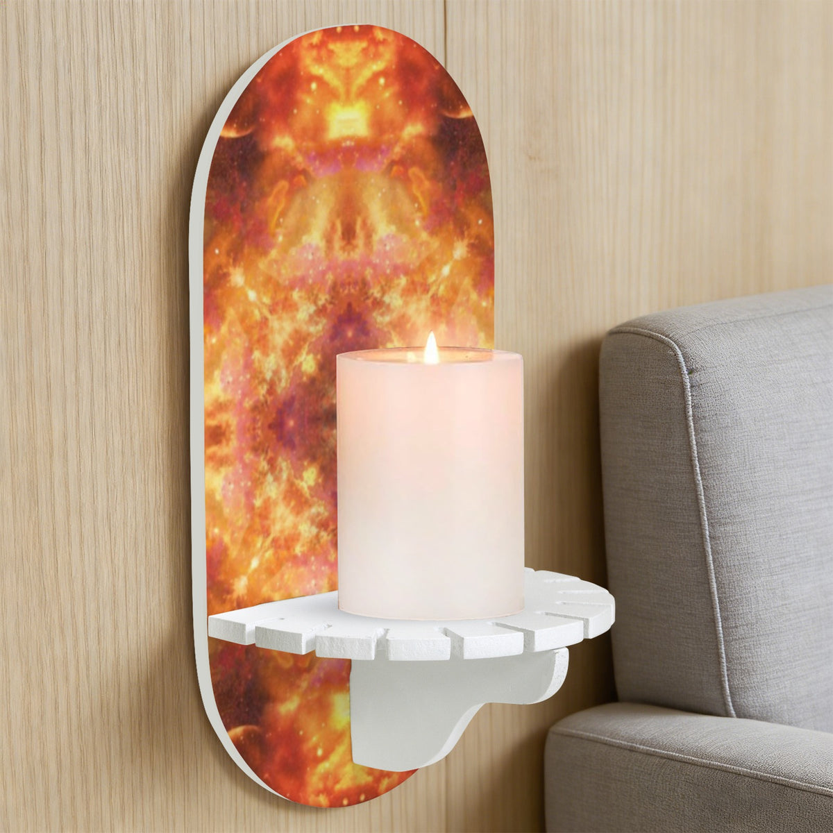 Samhain Night Dreams Desires Wall Mounted Candle Holder | Ships from USA