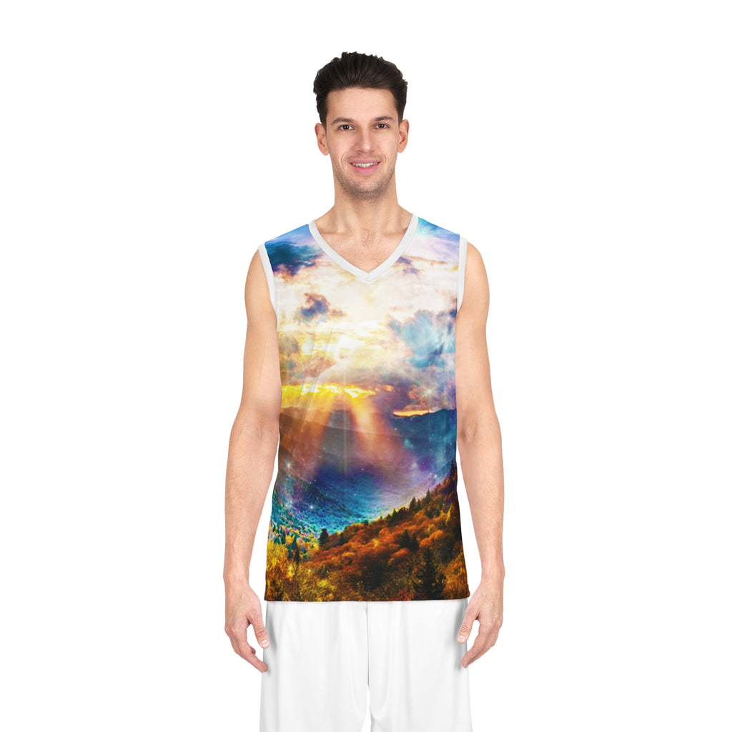 Katerina's Smoky Mountain Memoriees Dreams Basketball Jersey