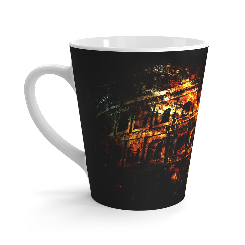 Breathe Again Dreams of Roman Patterns Past Latte Mug