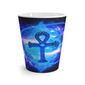 Amethyst Sapphire Ankh Dreams Latte Mug